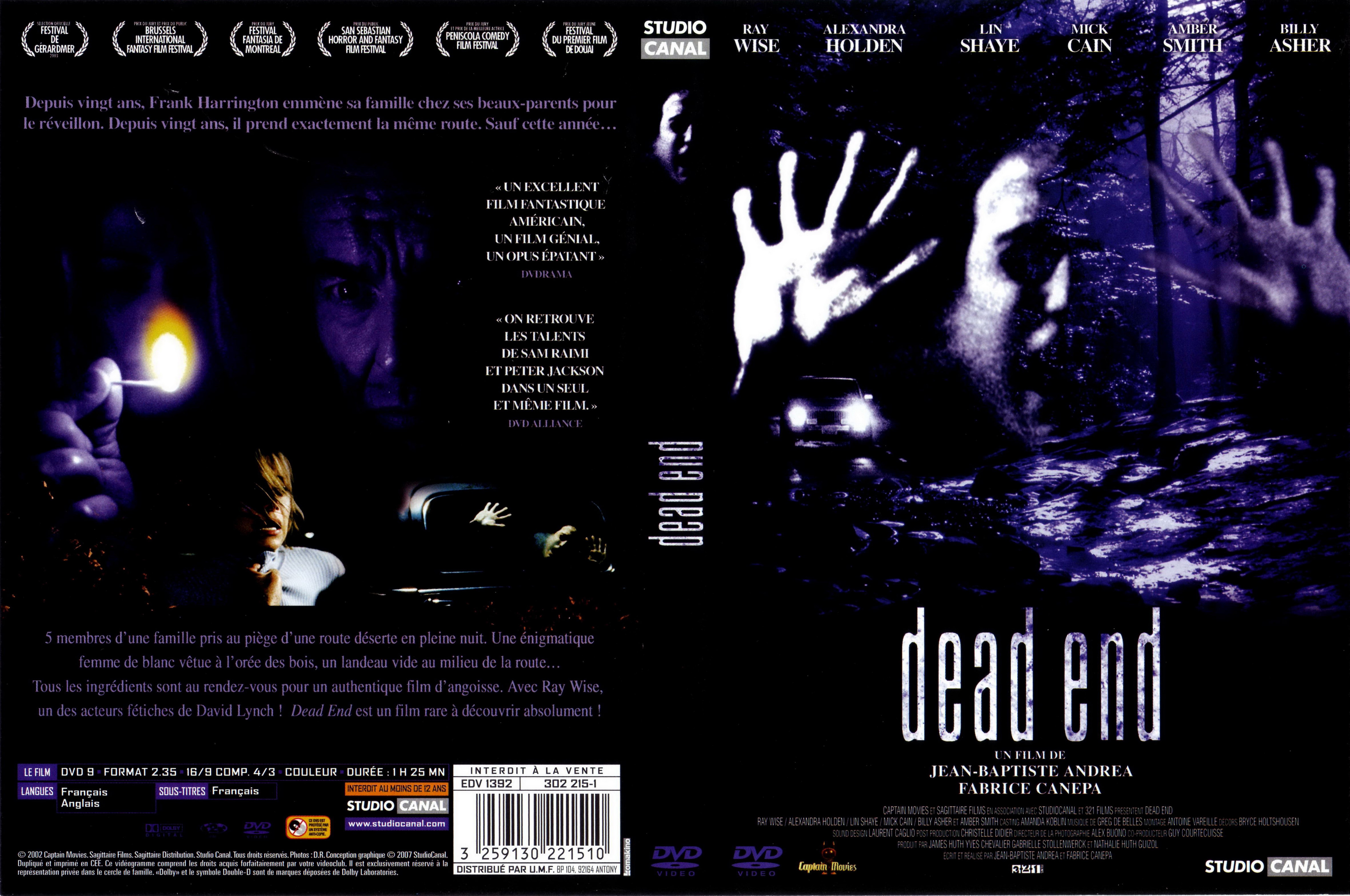 Jaquette DVD Dead end (2002)