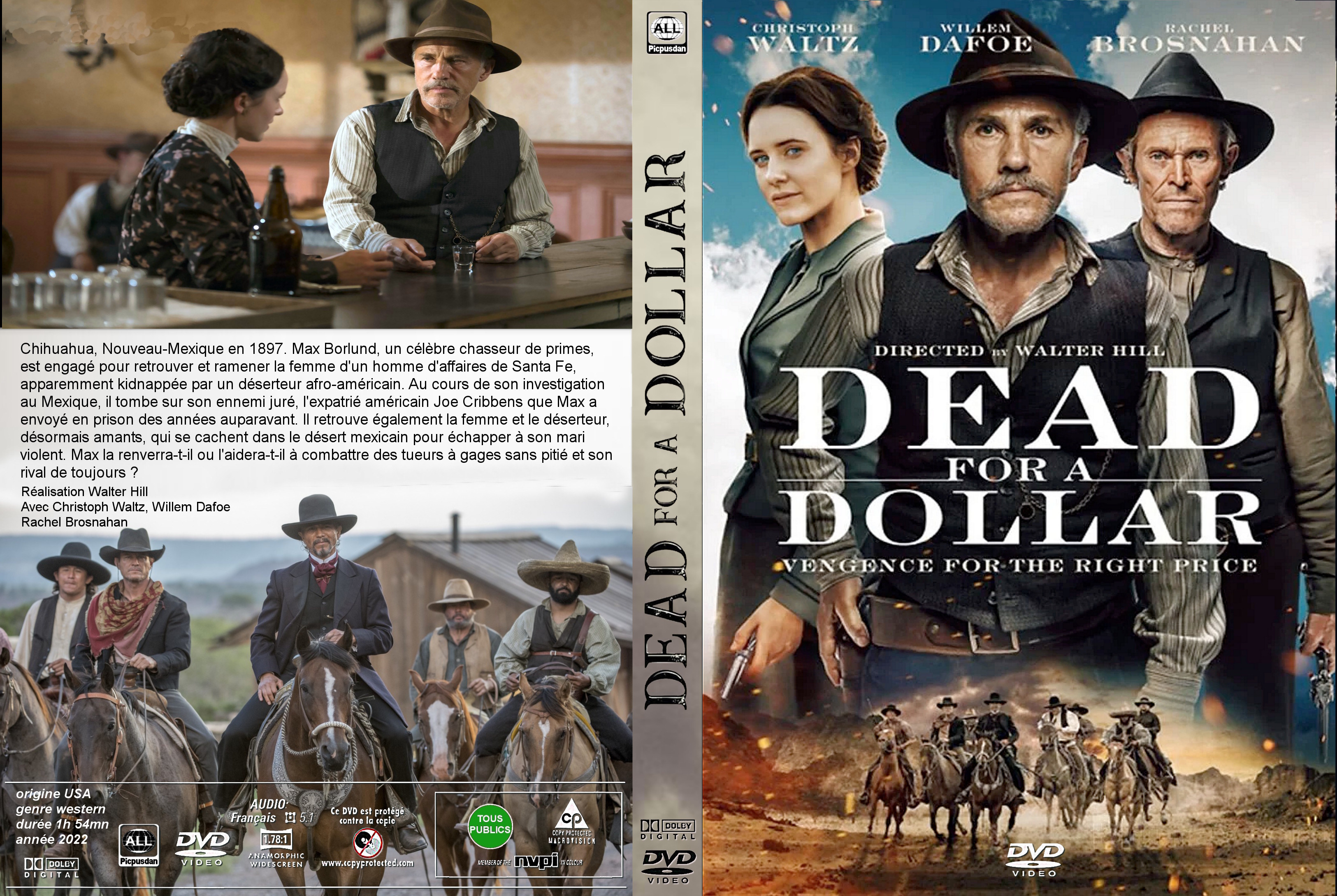 Jaquette DVD Dead for a Dollar custom