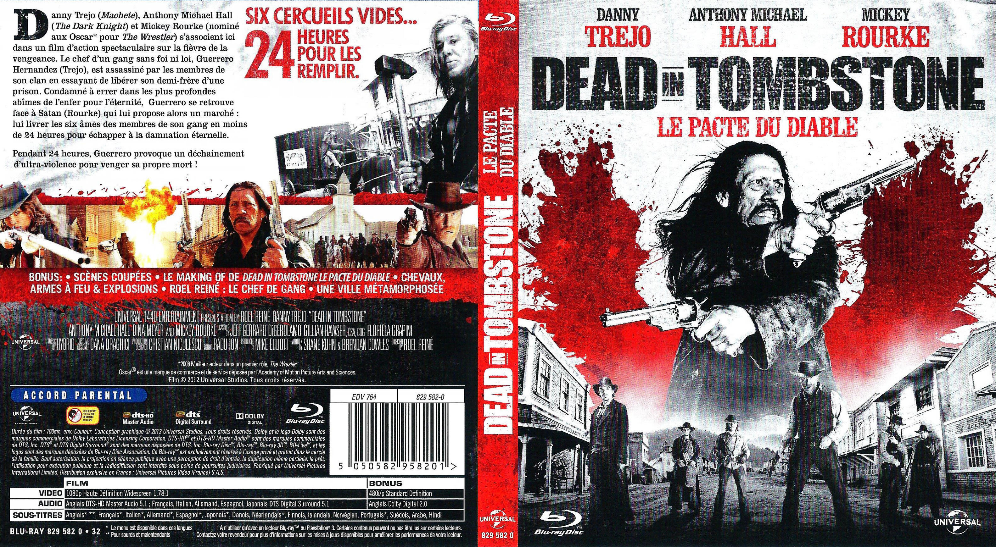 Jaquette DVD Dead in tombstone (BLU-RAY)