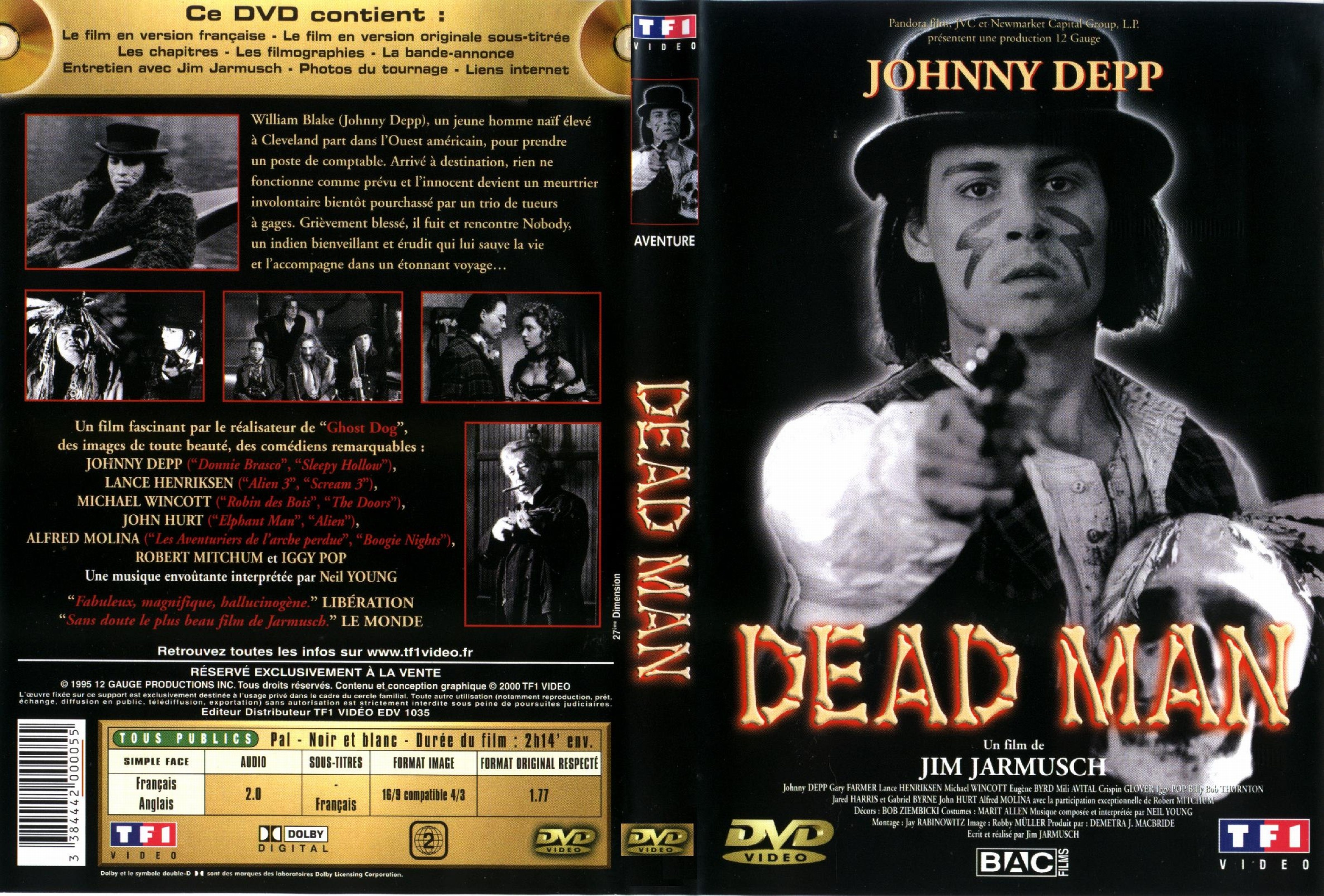 Jaquette DVD Dead man