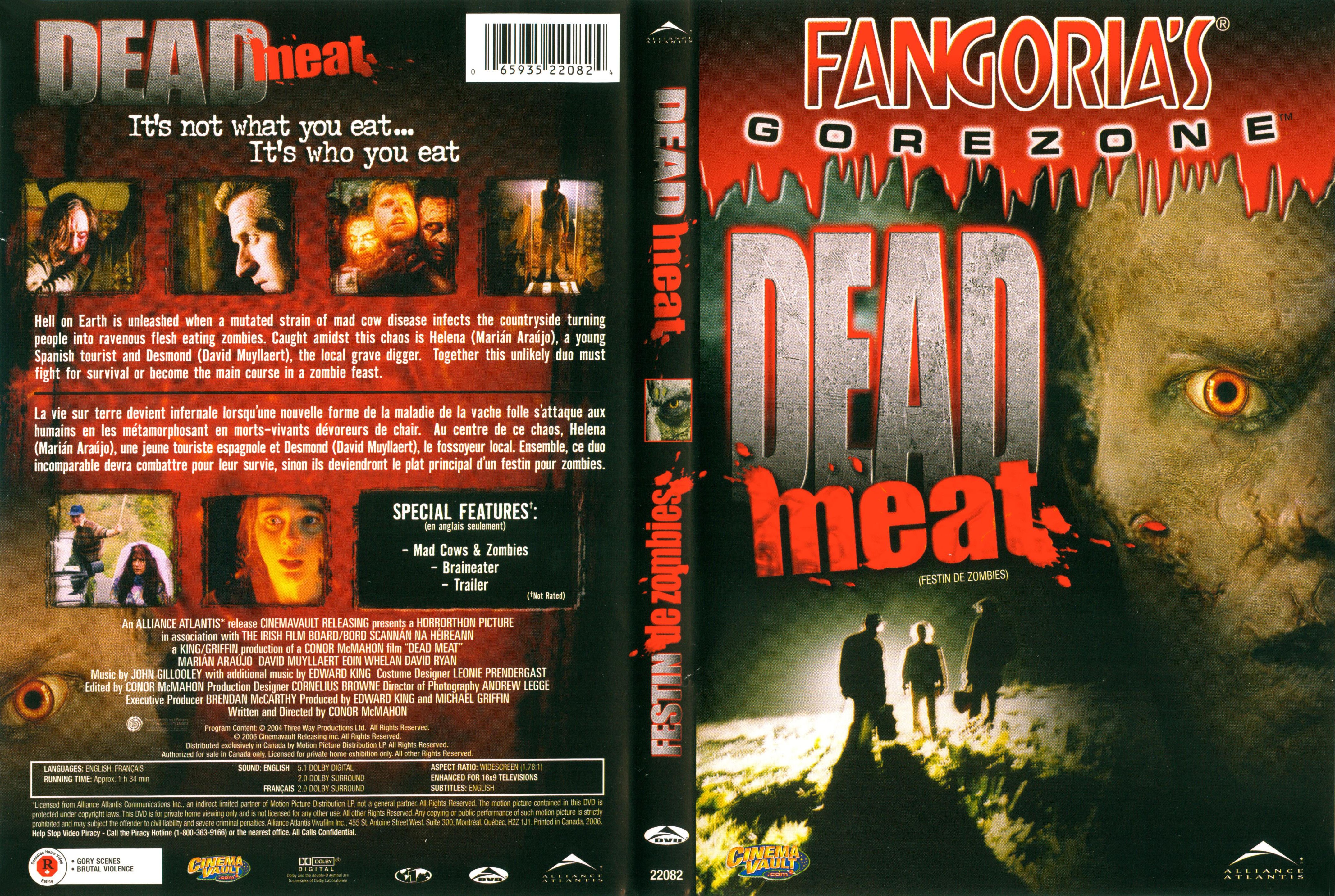 Jaquette DVD Dead meat