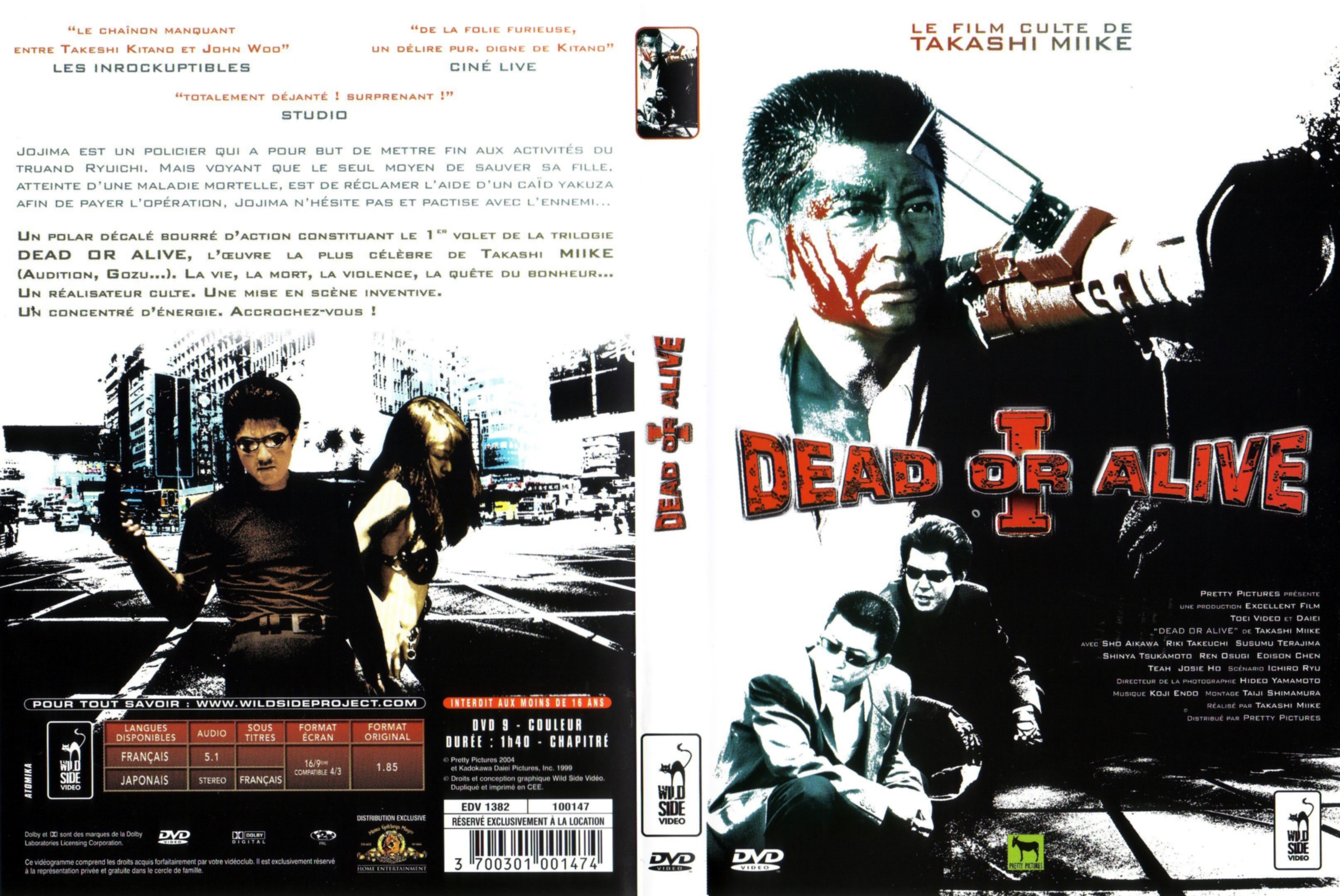 Jaquette DVD Dead or alive