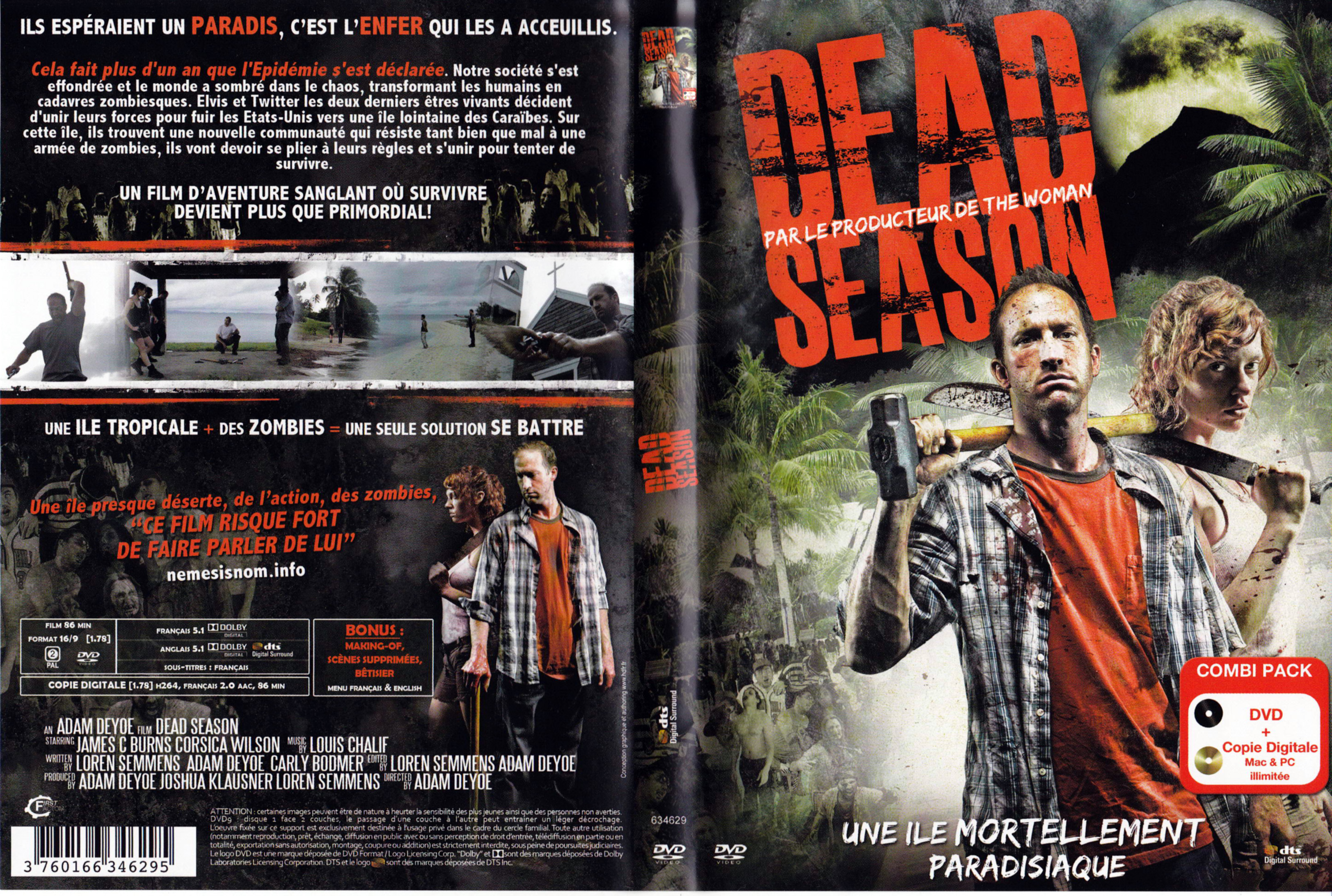 Jaquette DVD Dead season