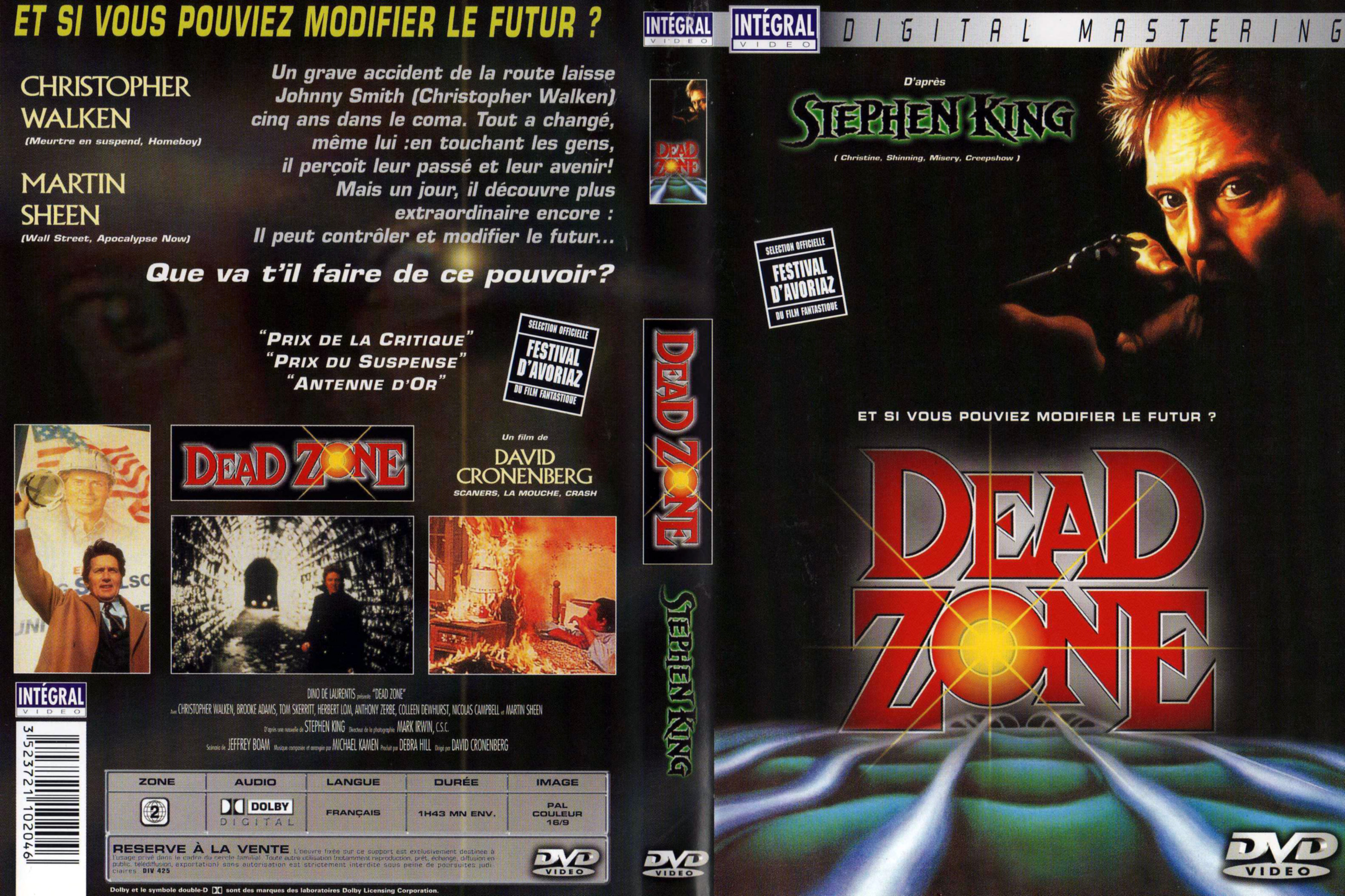 Jaquette DVD Dead zone v2