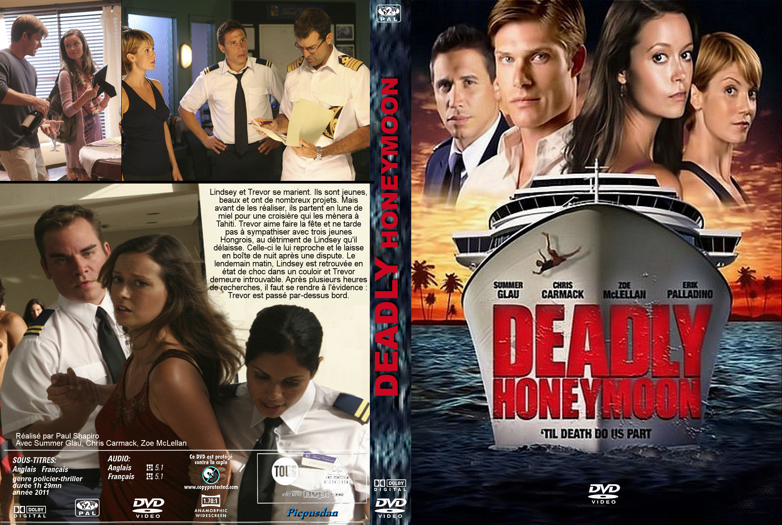 Jaquette DVD Deadly Honeymoon : Lune de miel mortelle