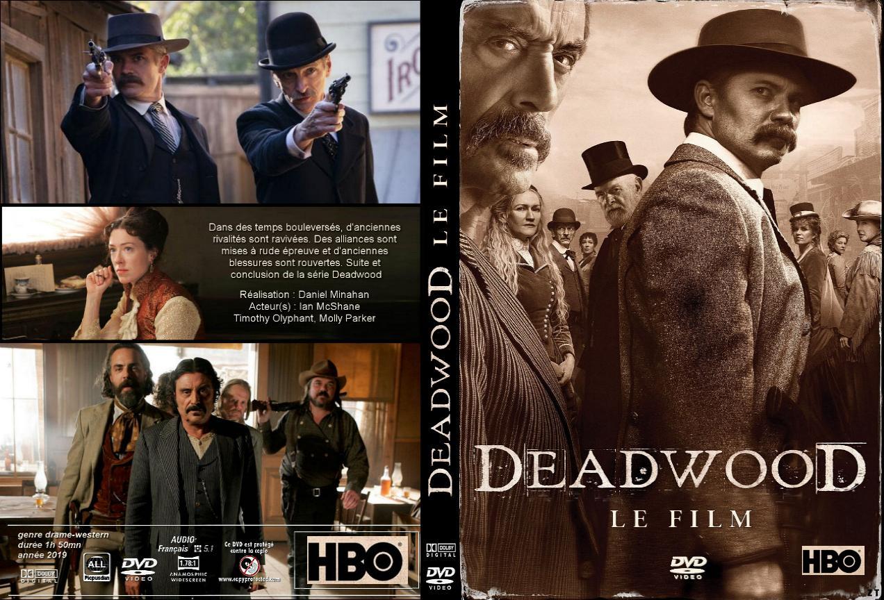 Jaquette DVD Deadwood le film custom