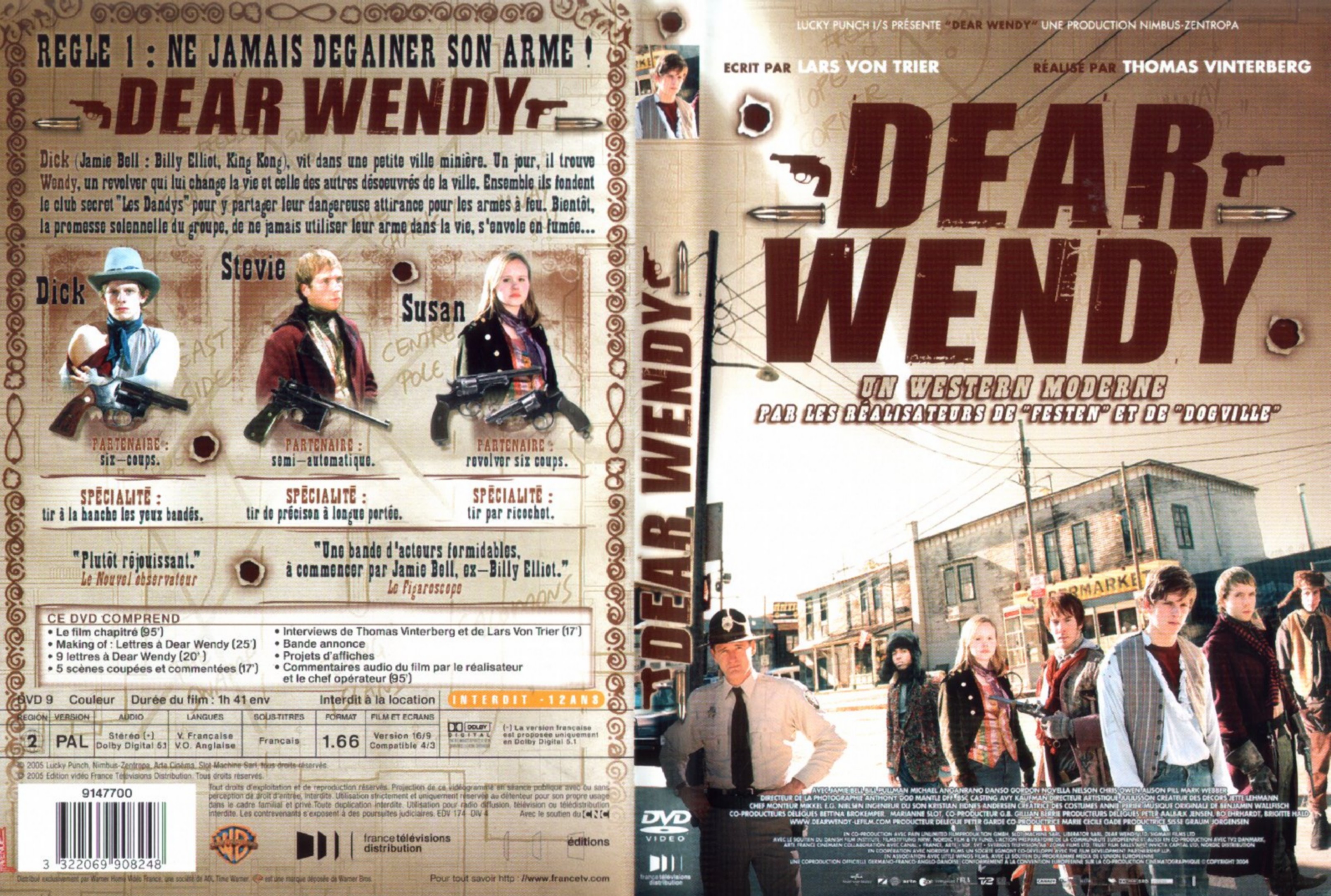 Jaquette DVD Dear Wendy