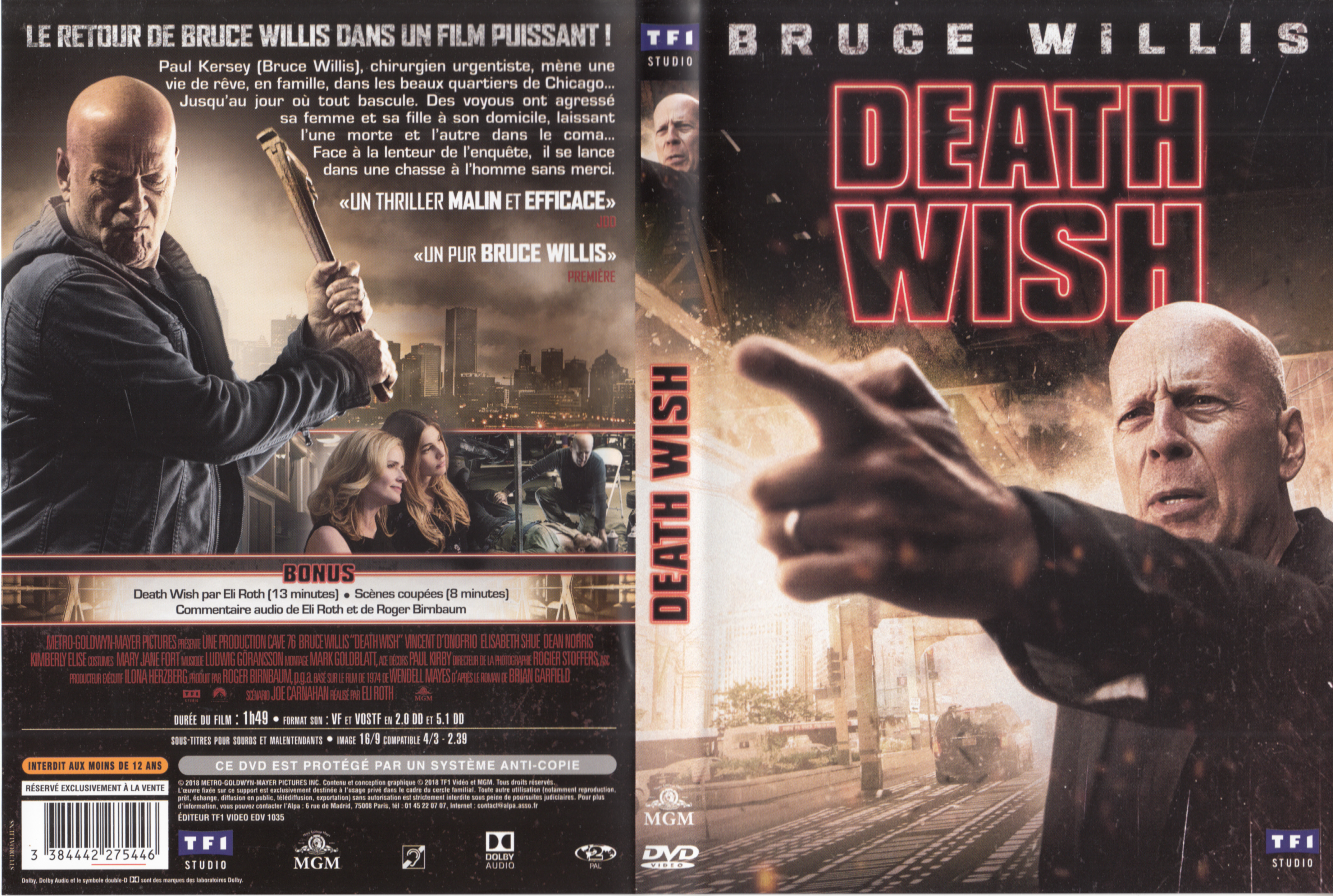 Jaquette DVD Death Wish