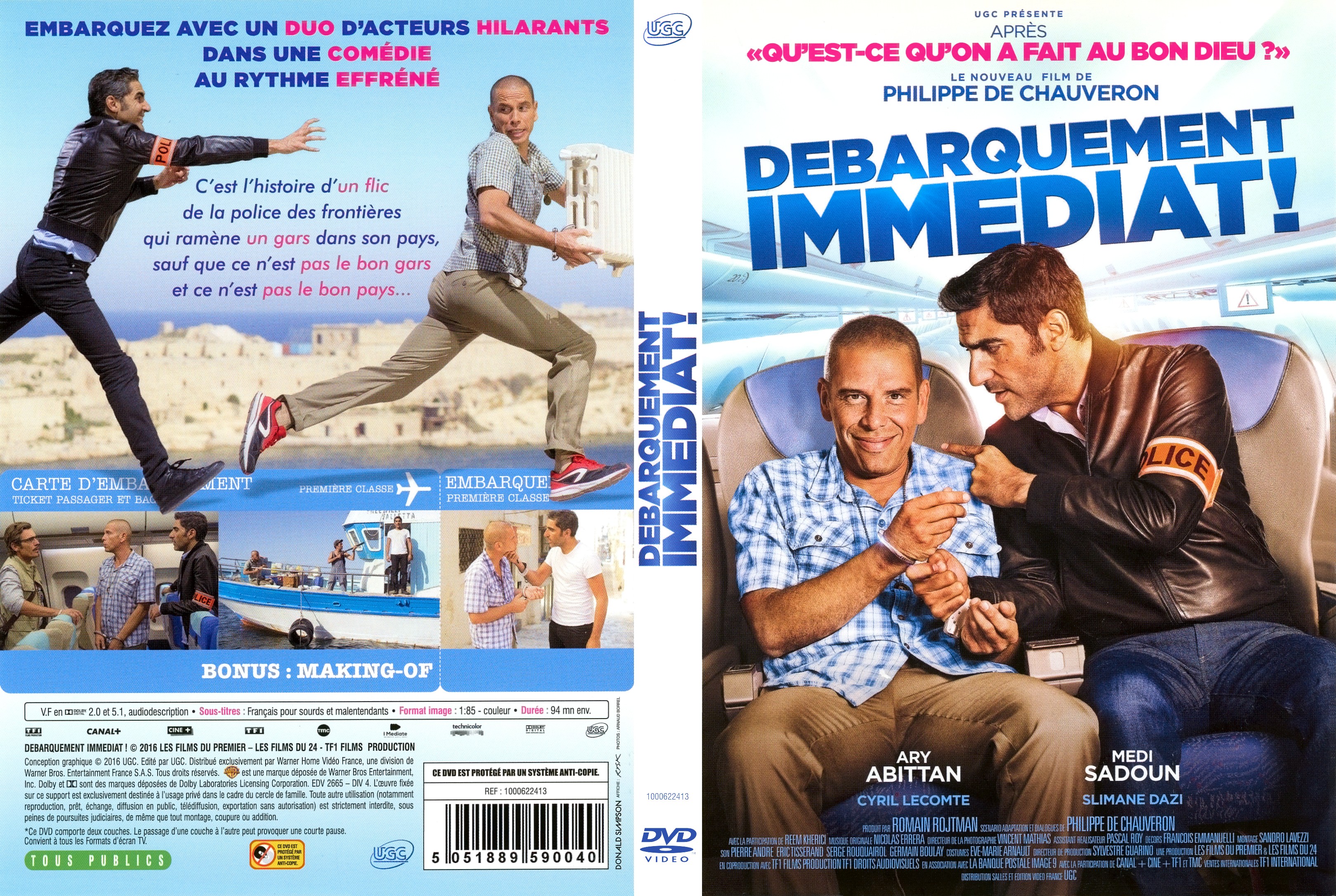 Jaquette DVD Dbarquement Immdiat