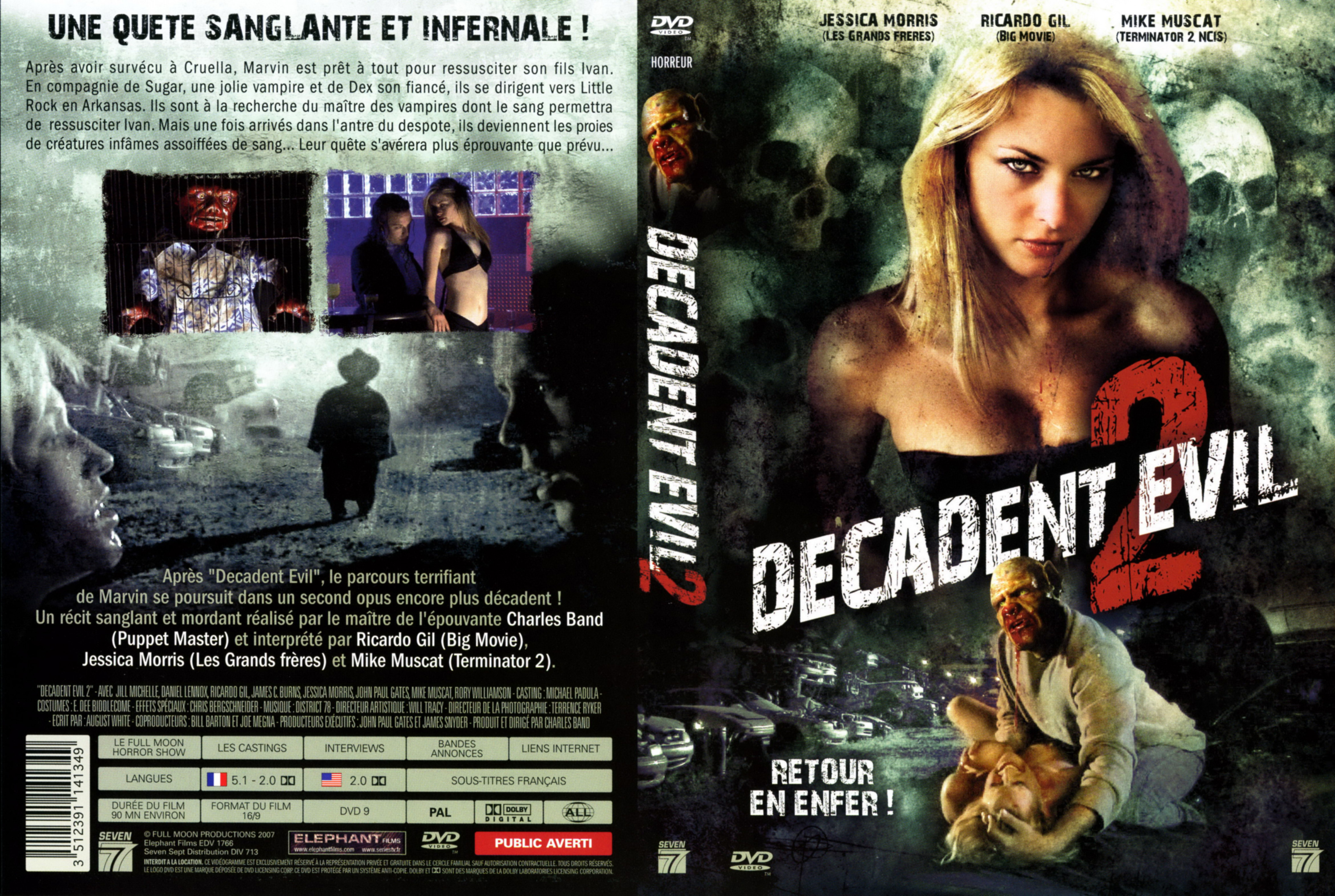 Jaquette DVD Decadent evil 2