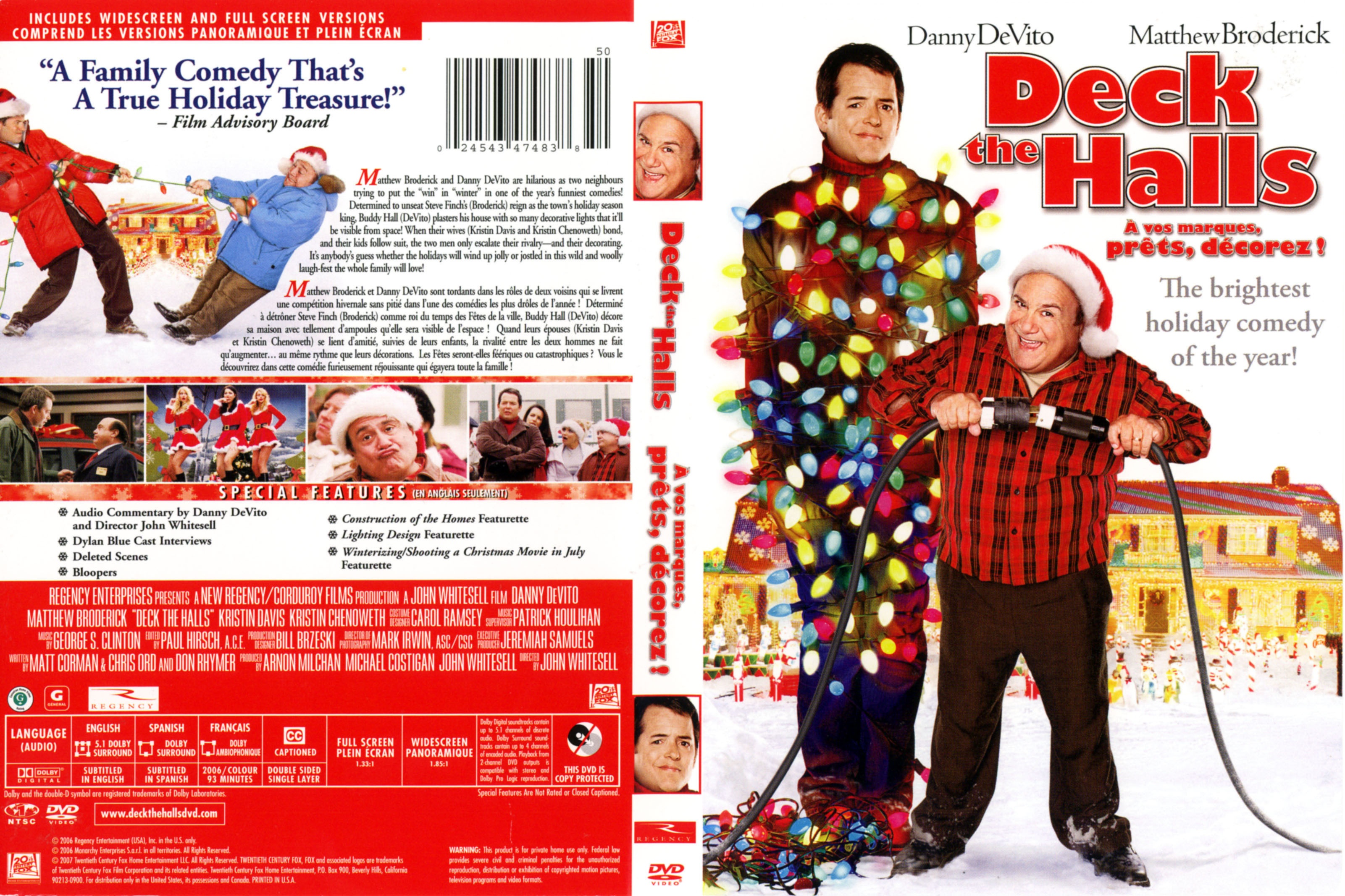 Jaquette DVD Deck the halls - A vos marques prets decorez