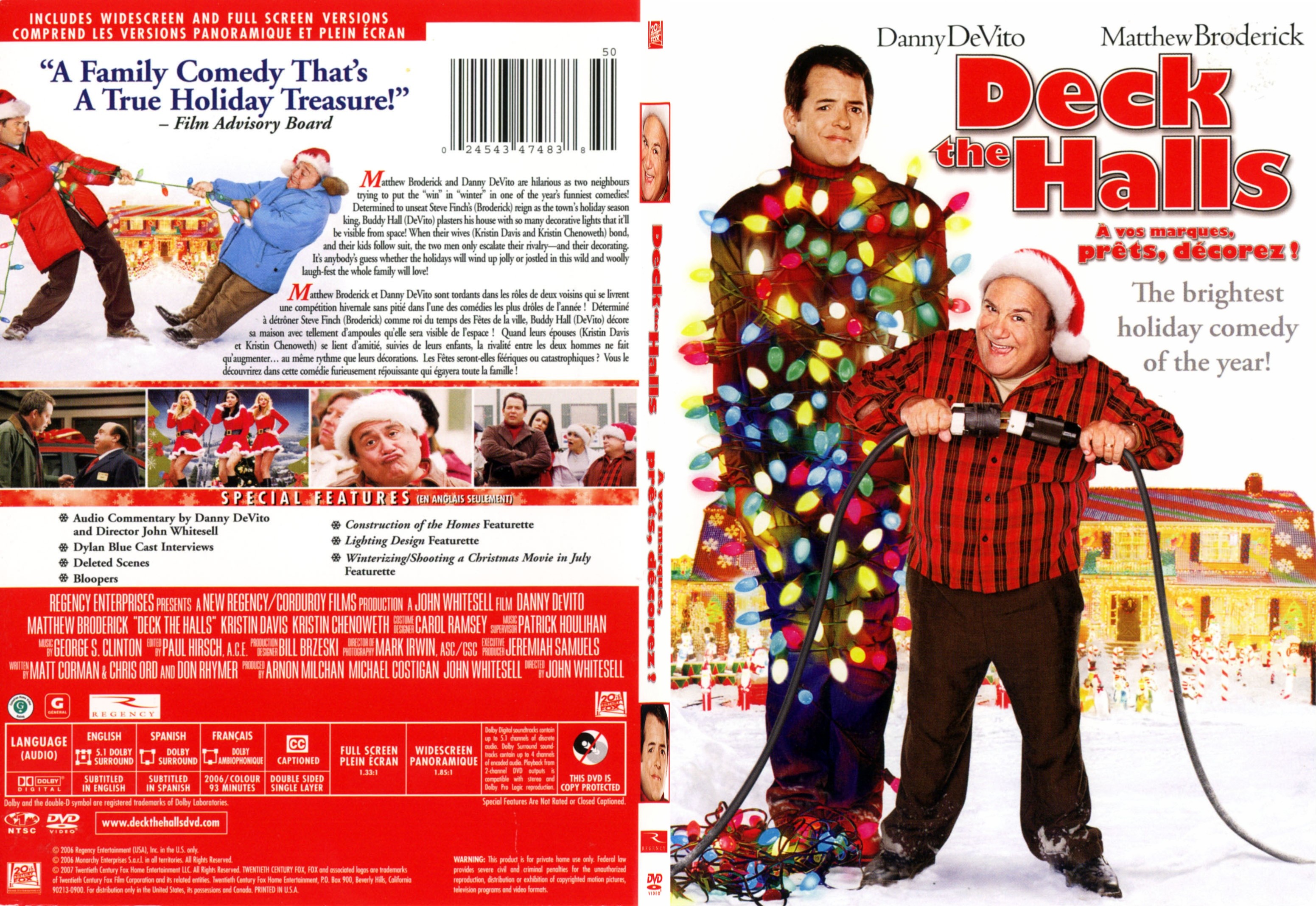 Jaquette DVD Deck the halls - A vos marques prets decorez - SLIM