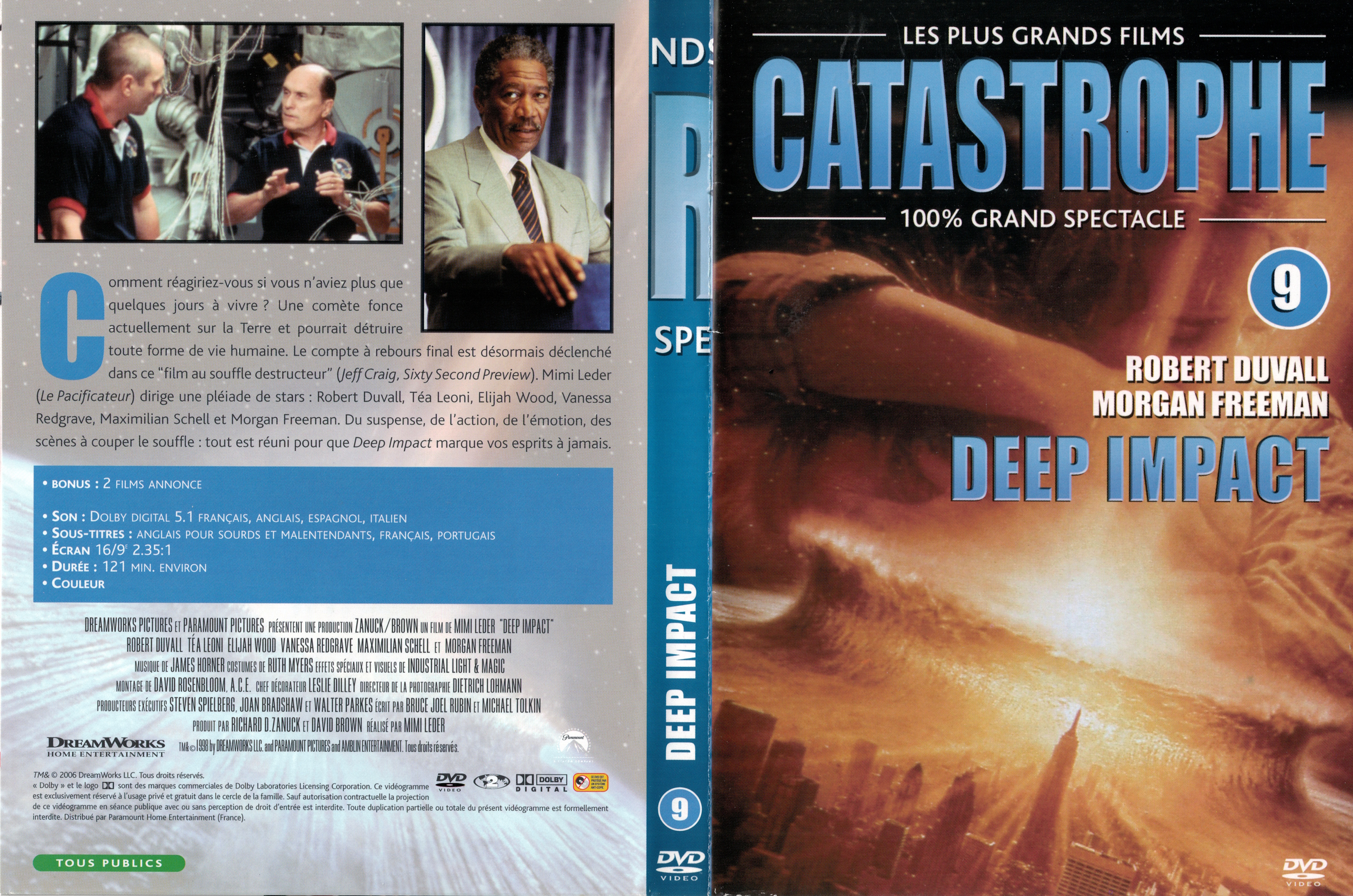 Jaquette DVD Deep Impact v3