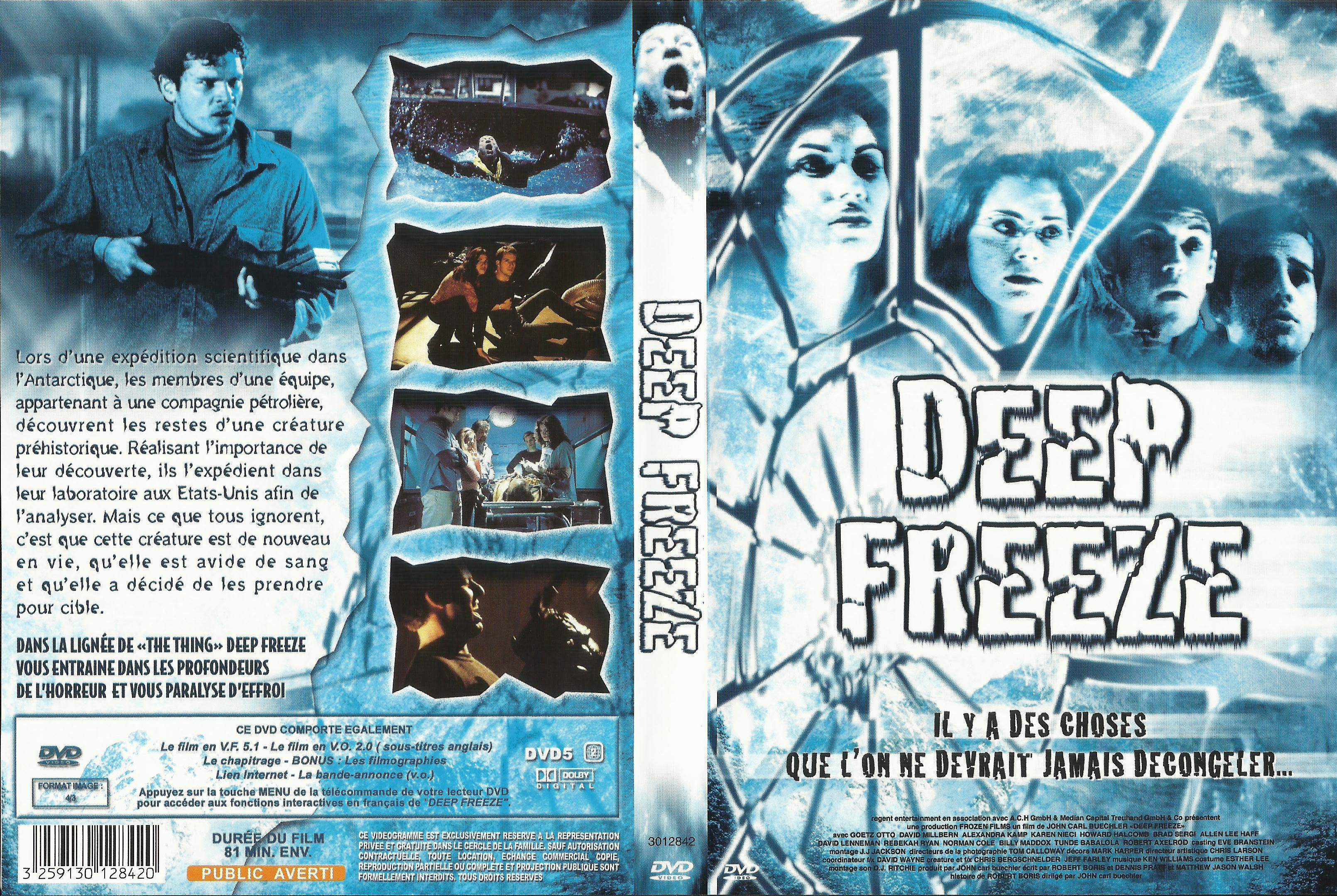 Jaquette DVD Deep freeze