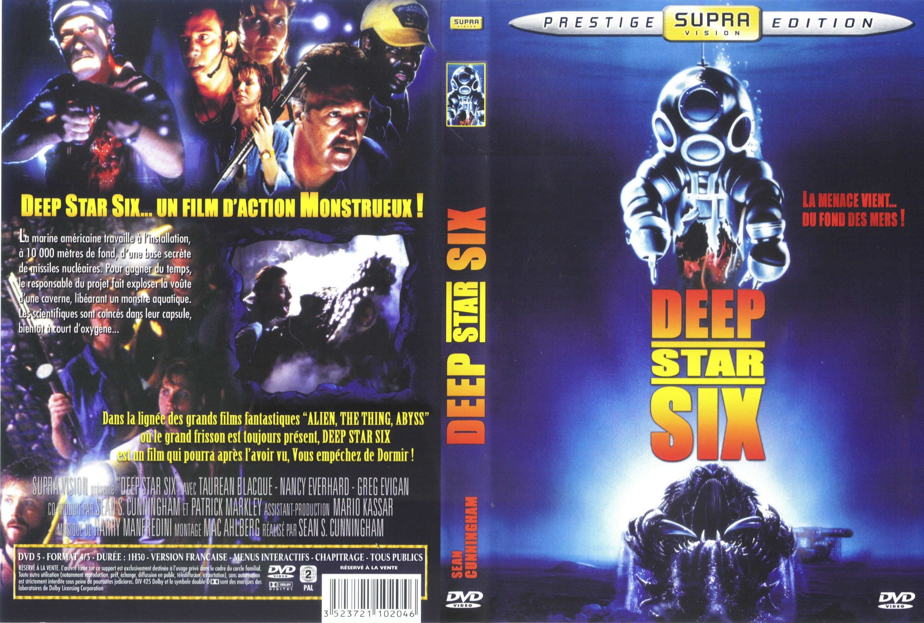 Jaquette DVD Deep star six