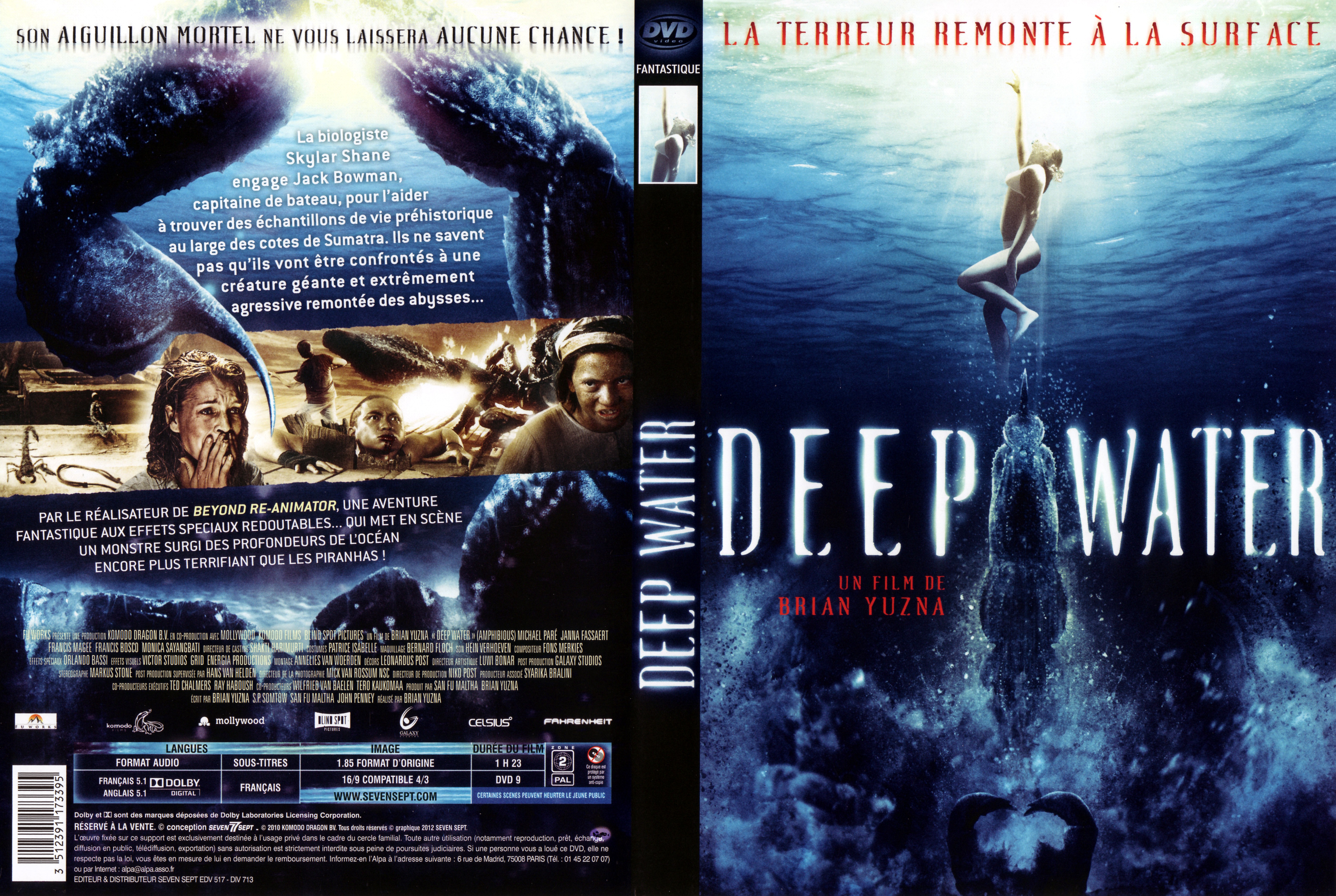 Jaquette DVD Deep water (2010)