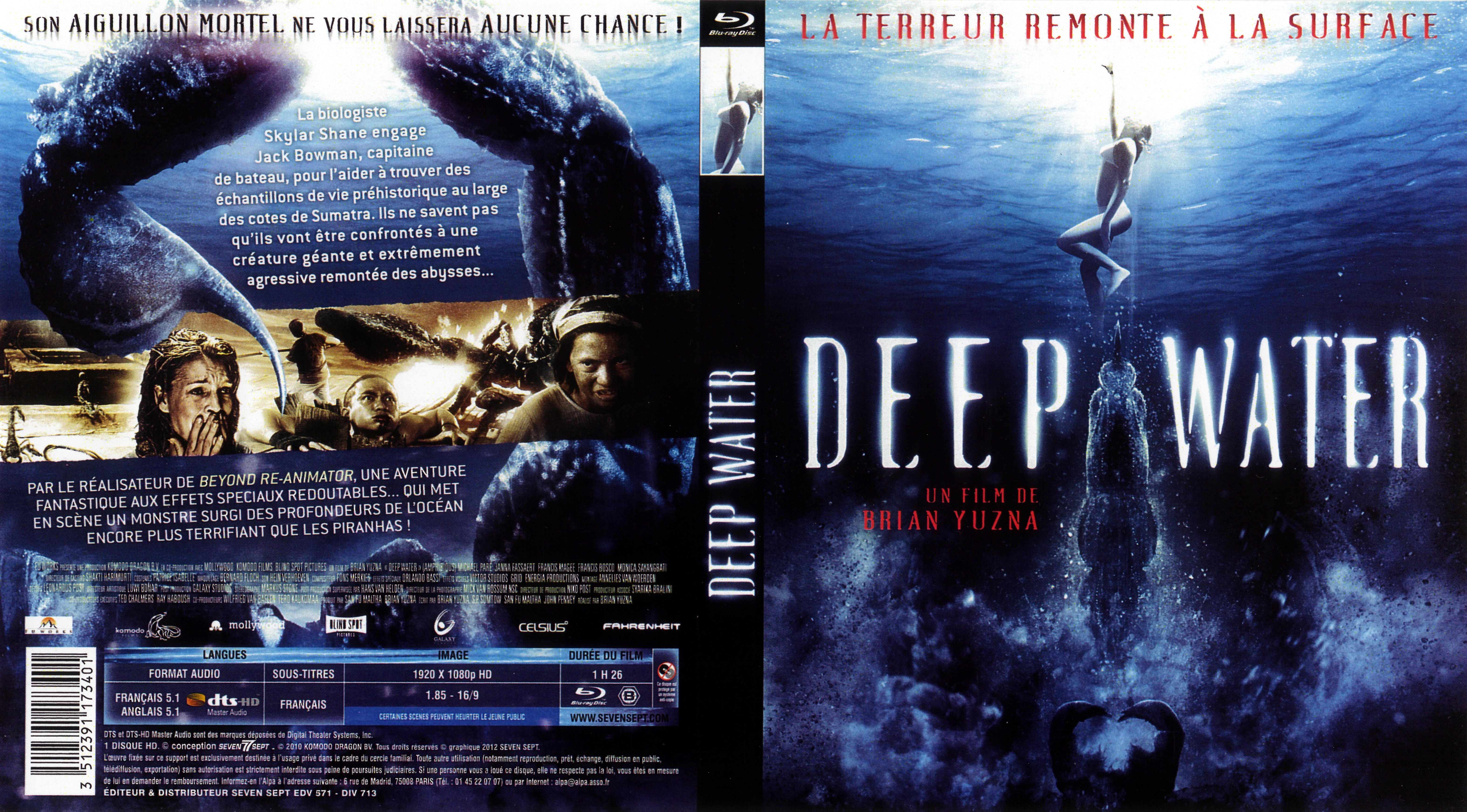 Jaquette DVD Deep water (2010) (BLU-RAY)