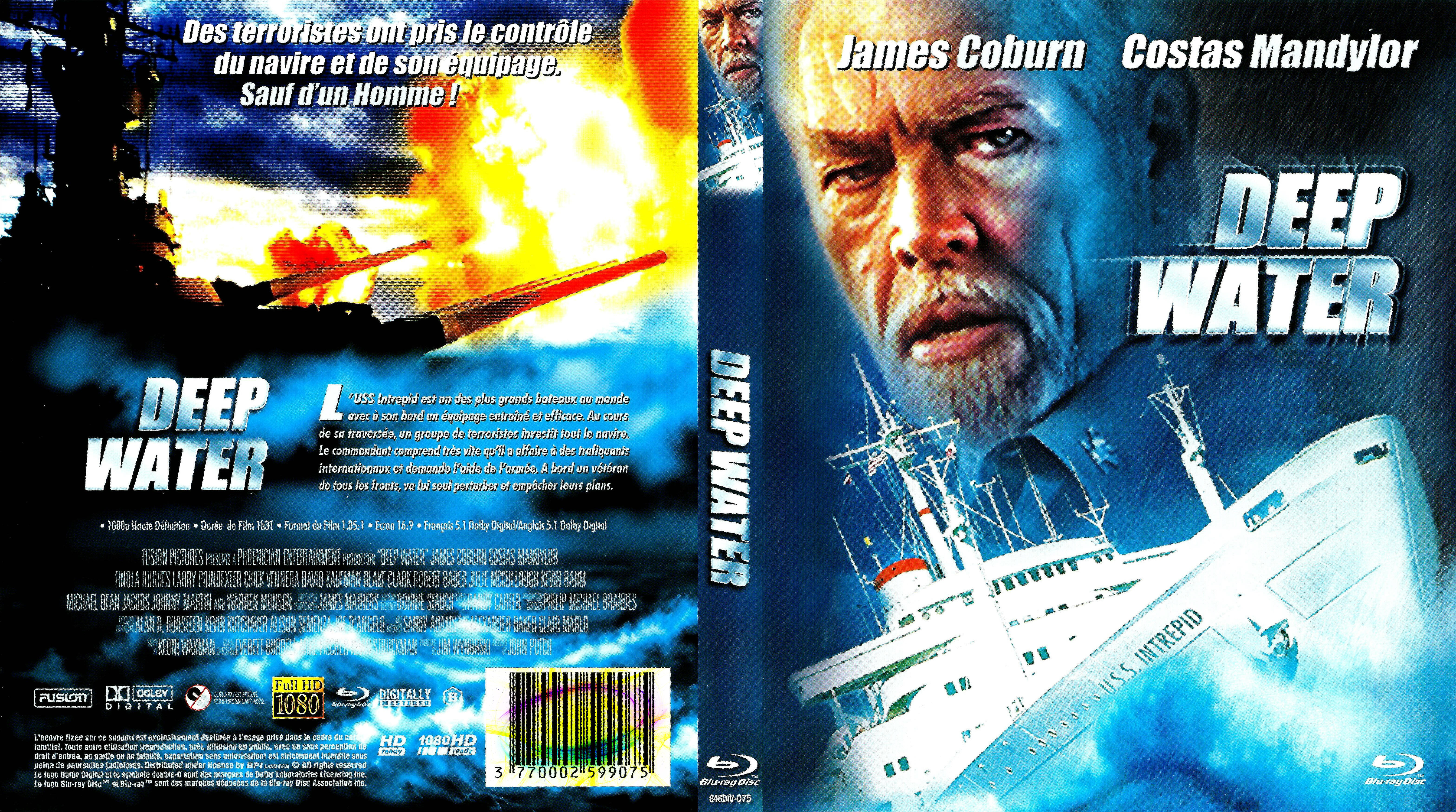 Jaquette DVD Deep water (James Coburn) (BLU-RAY)