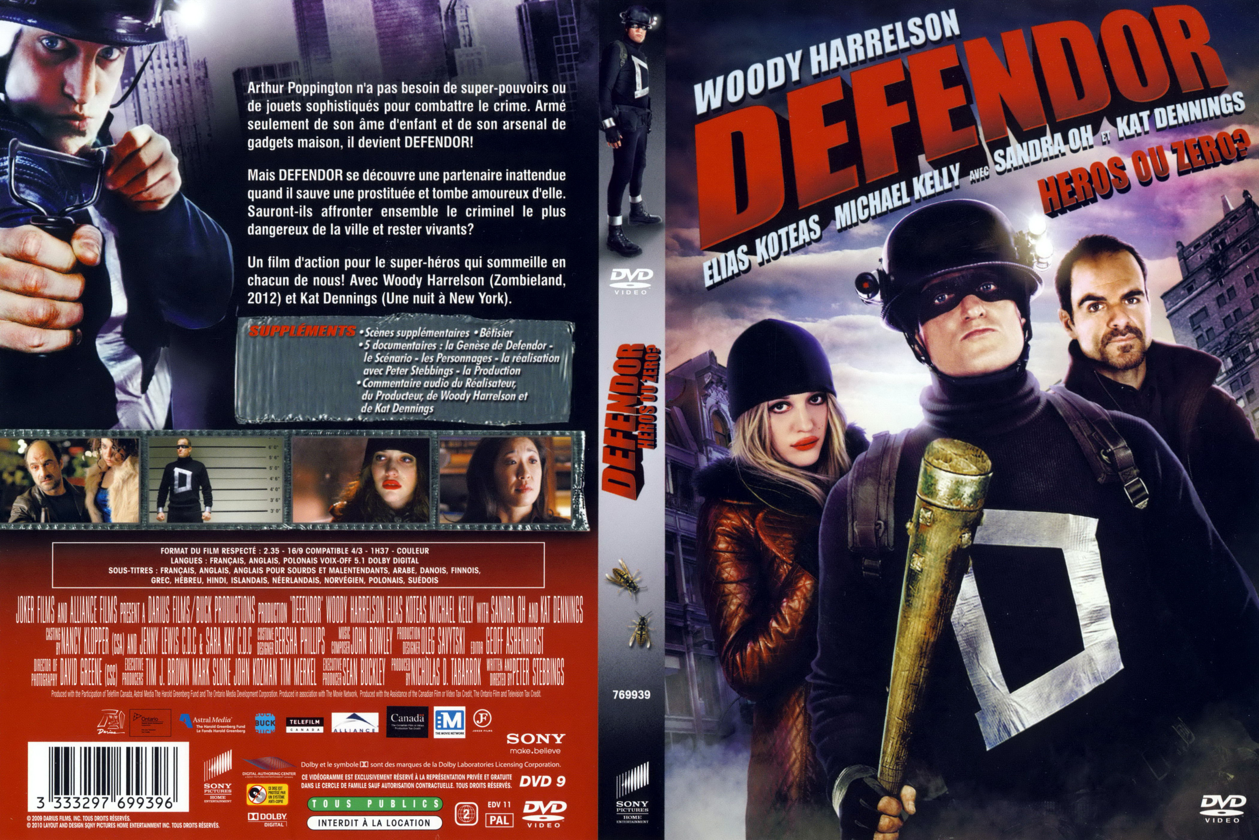 Jaquette DVD Defendor
