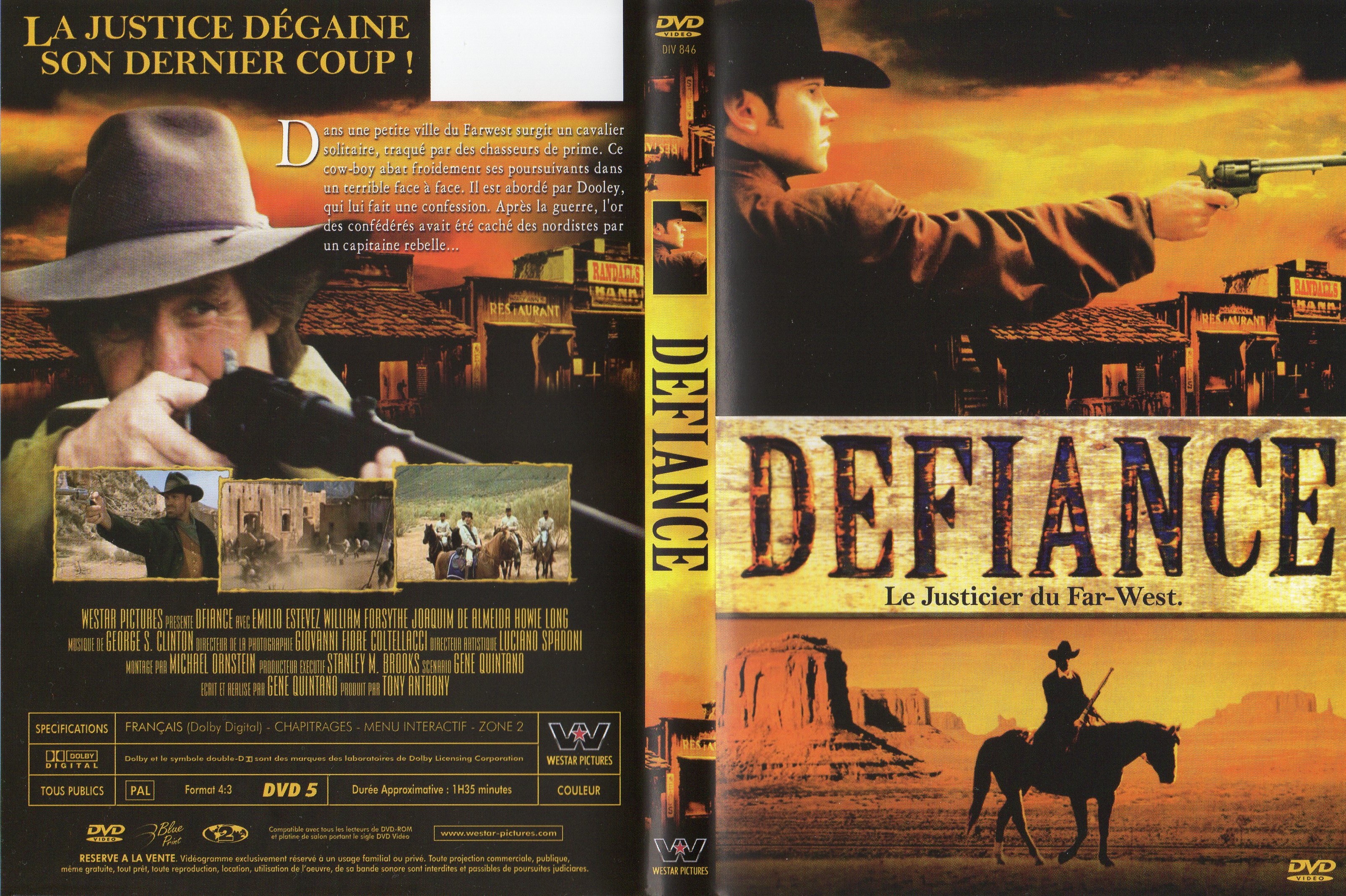 Jaquette DVD Defiance
