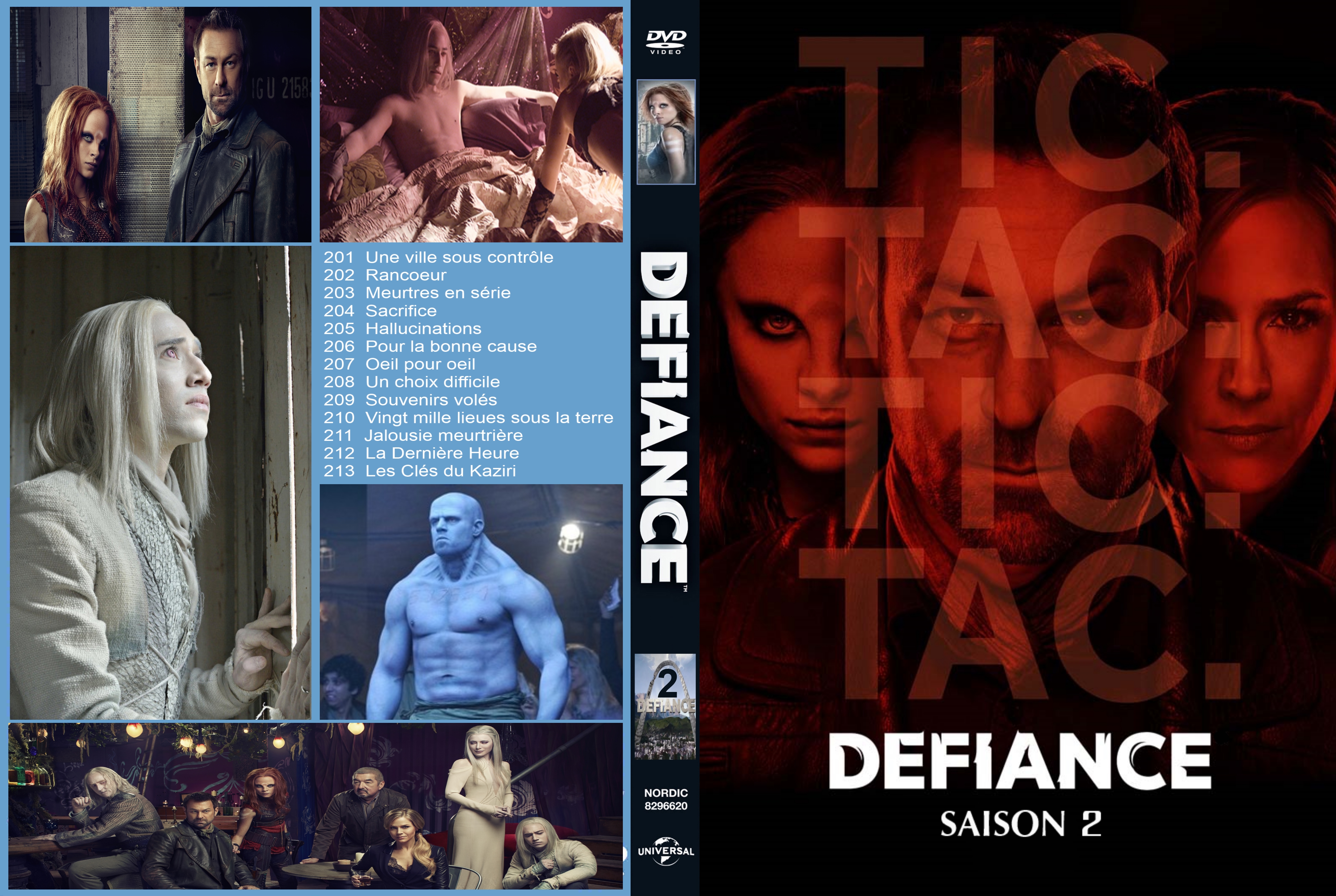 Jaquette DVD Defiance Saison 2 custom