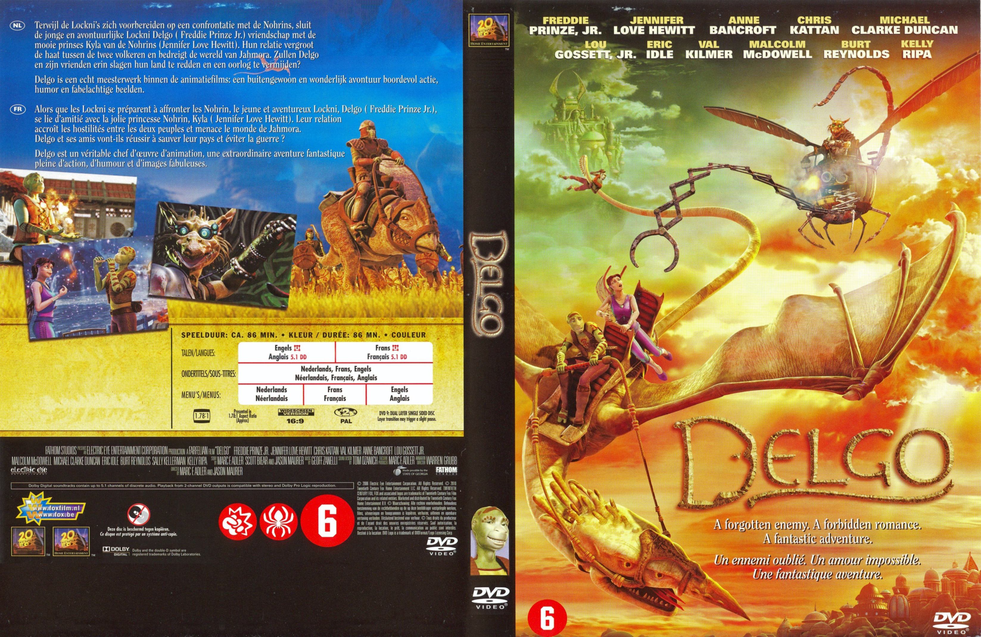 Jaquette DVD Delgo