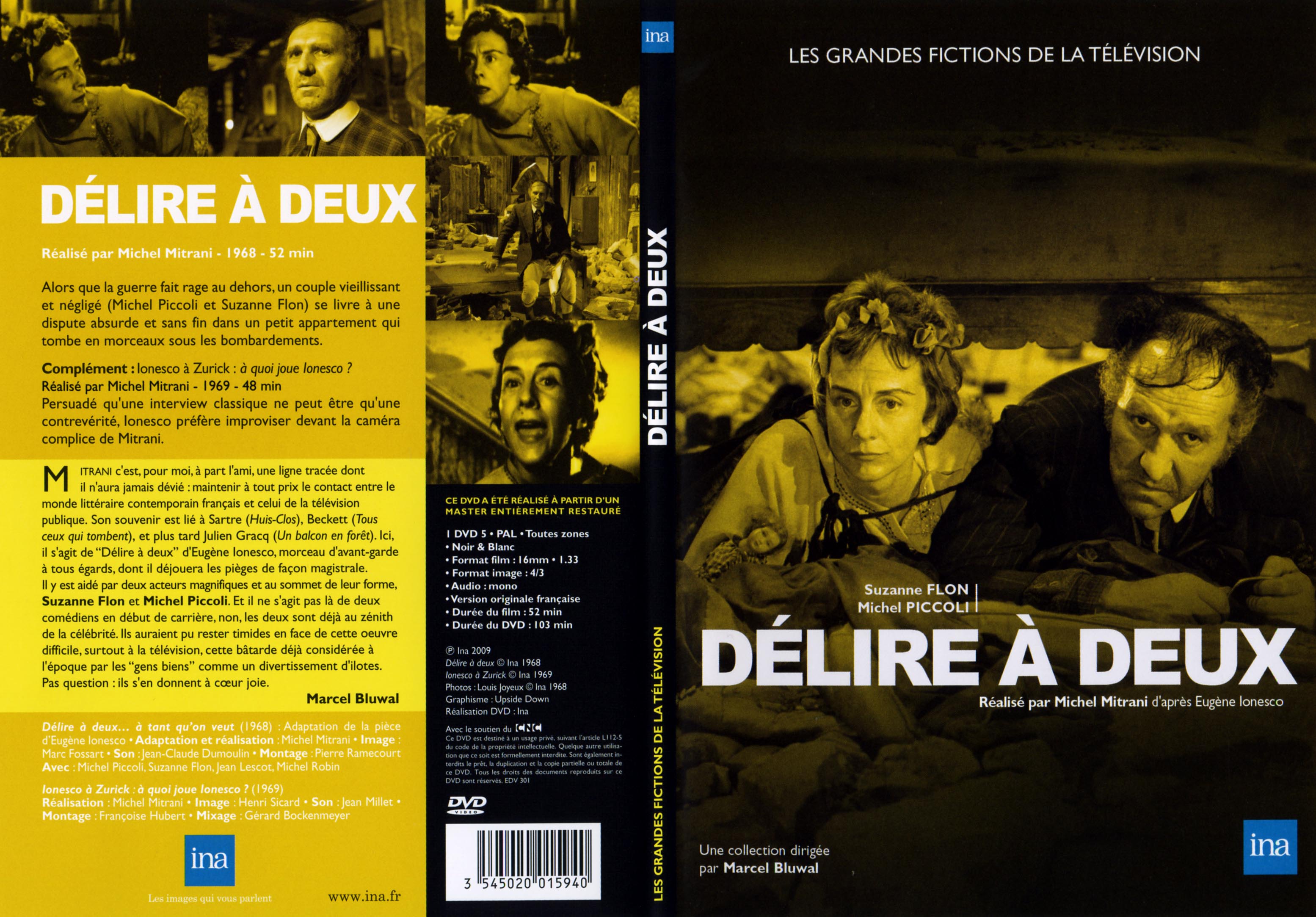 Jaquette DVD Dlire  deux