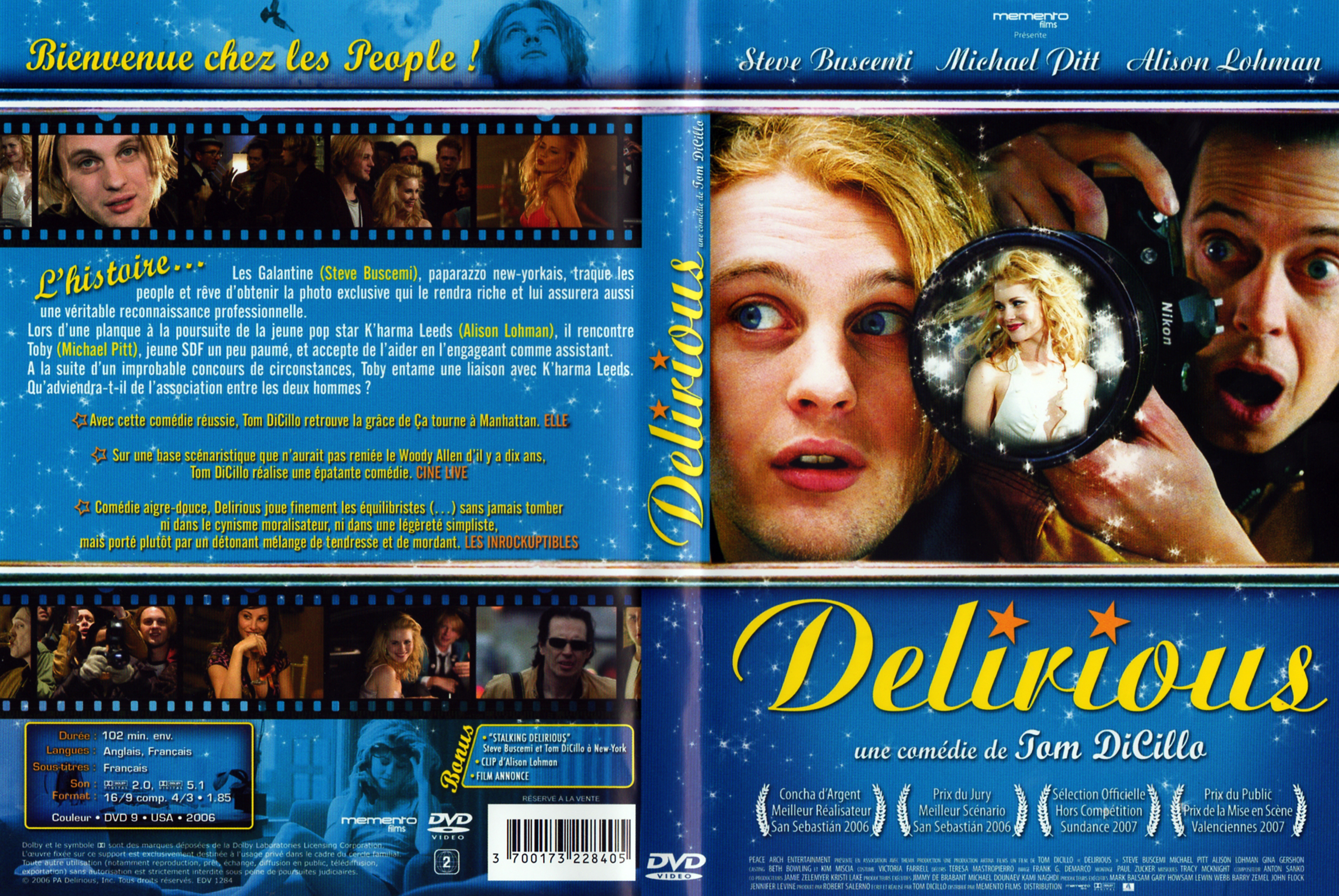 Jaquette DVD Delirious v2
