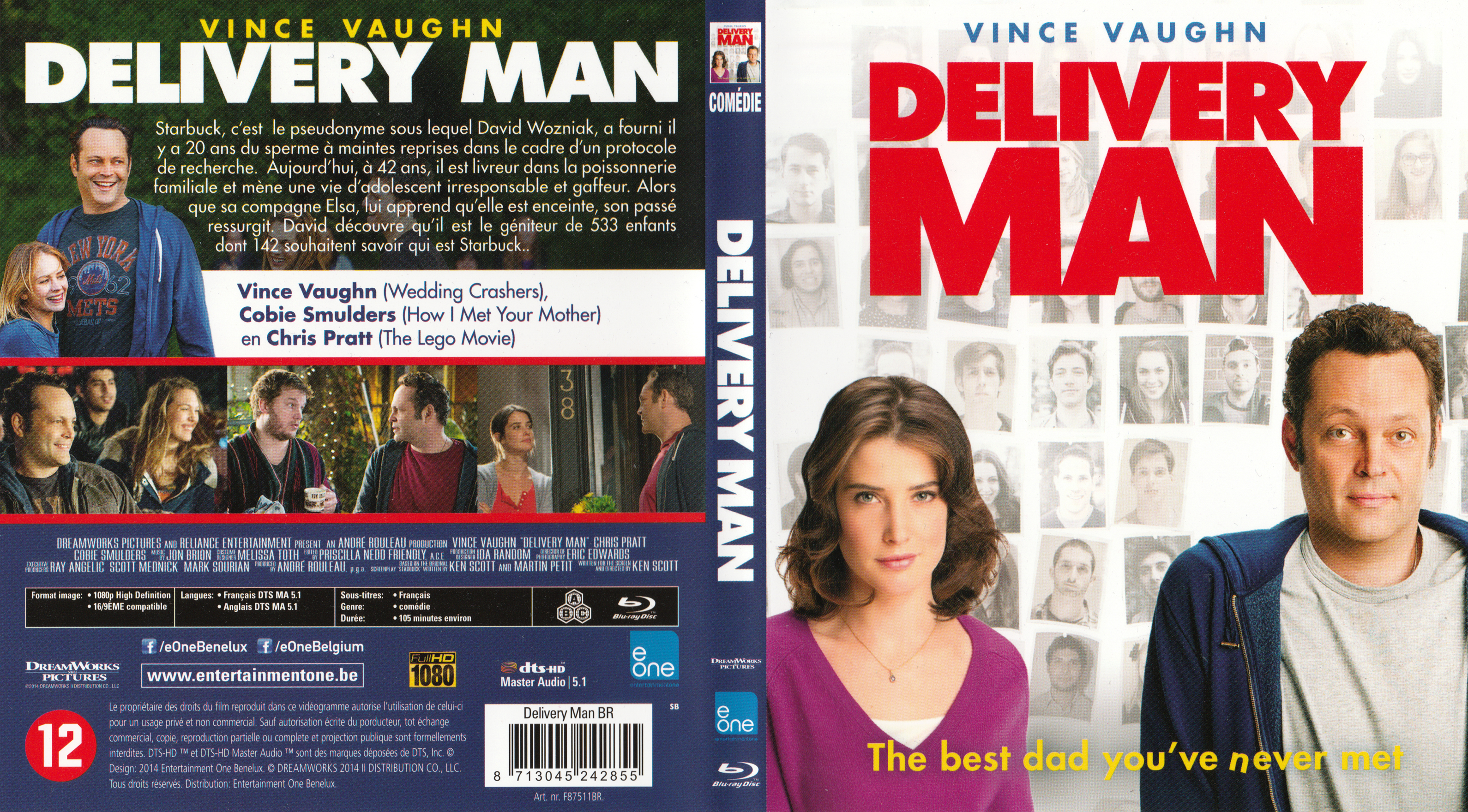 Jaquette DVD Delivery man (BLU-RAY)