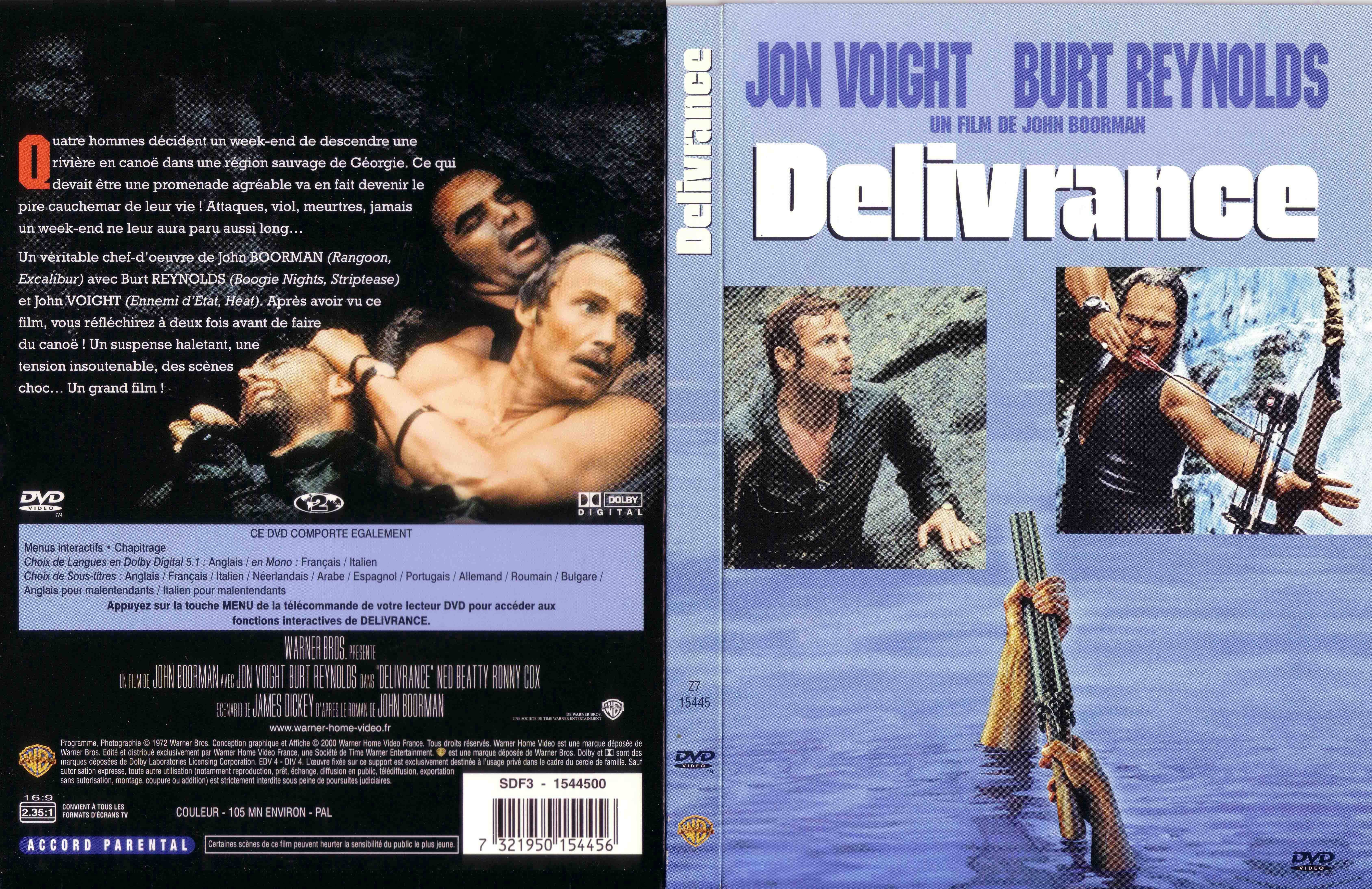 Jaquette DVD Delivrance