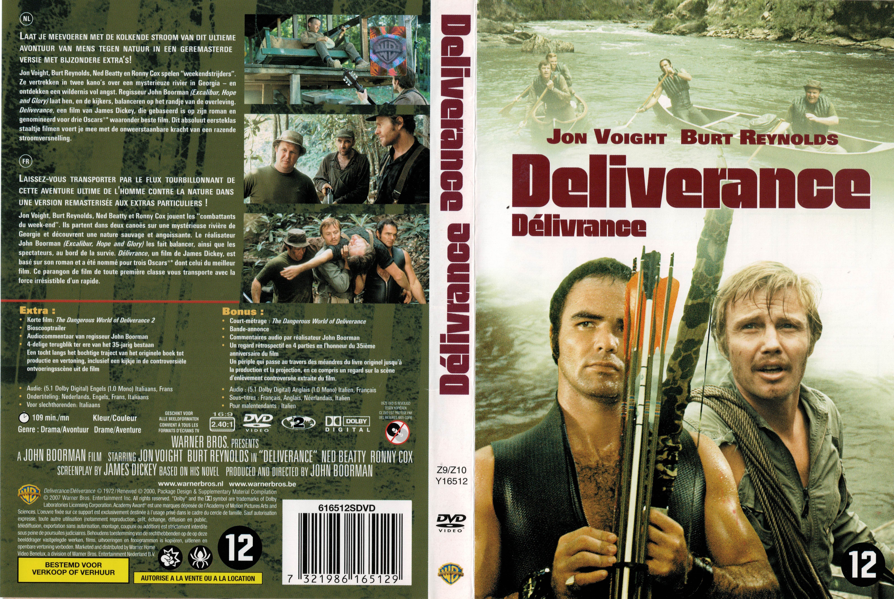 Jaquette DVD D�livrance v2