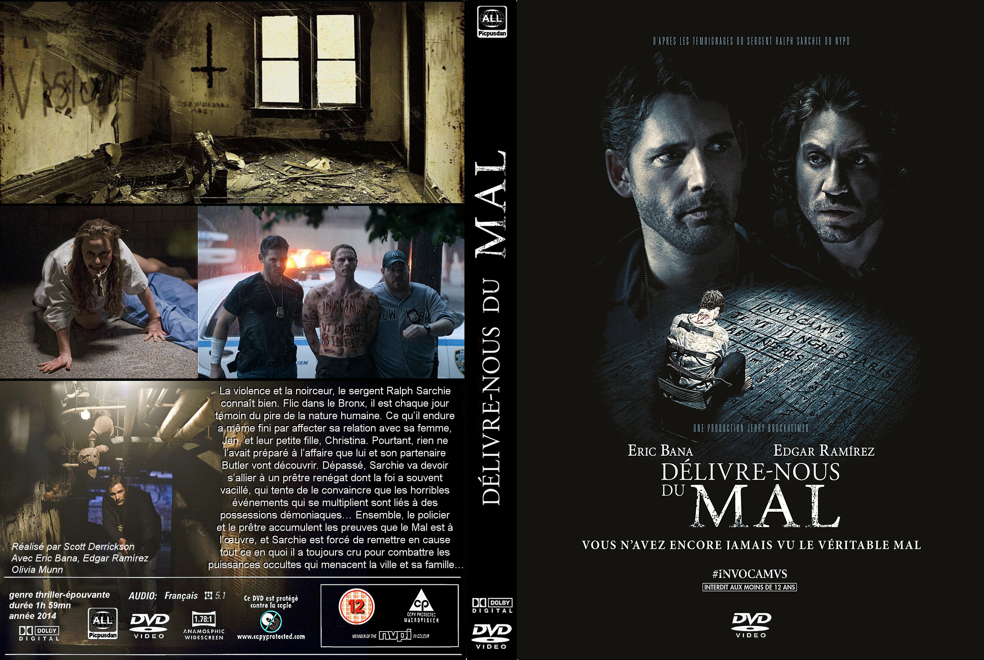 Jaquette DVD Dlivre-nous du mal (2014) custom v2