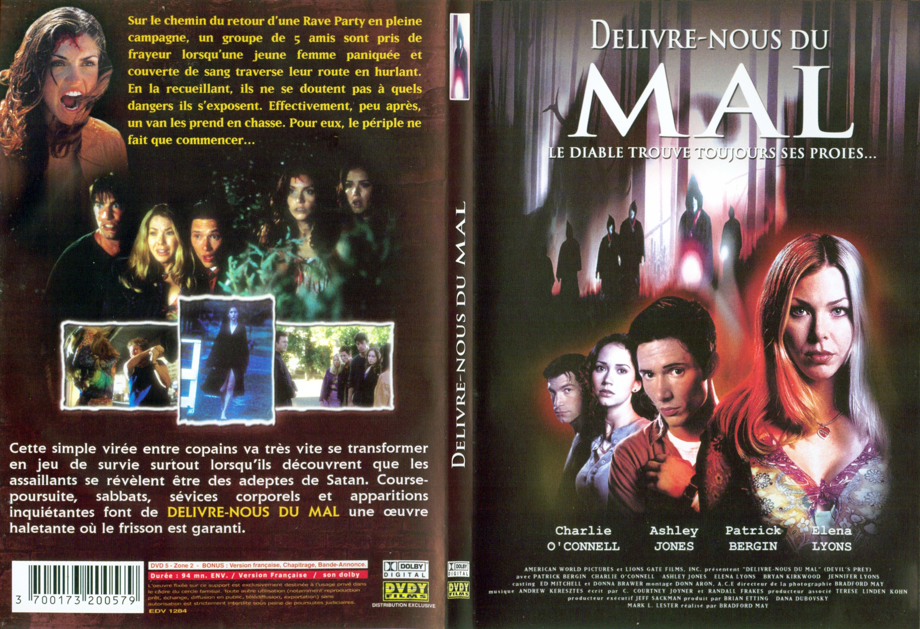 Jaquette DVD Dlivre-nous du mal - SLIM