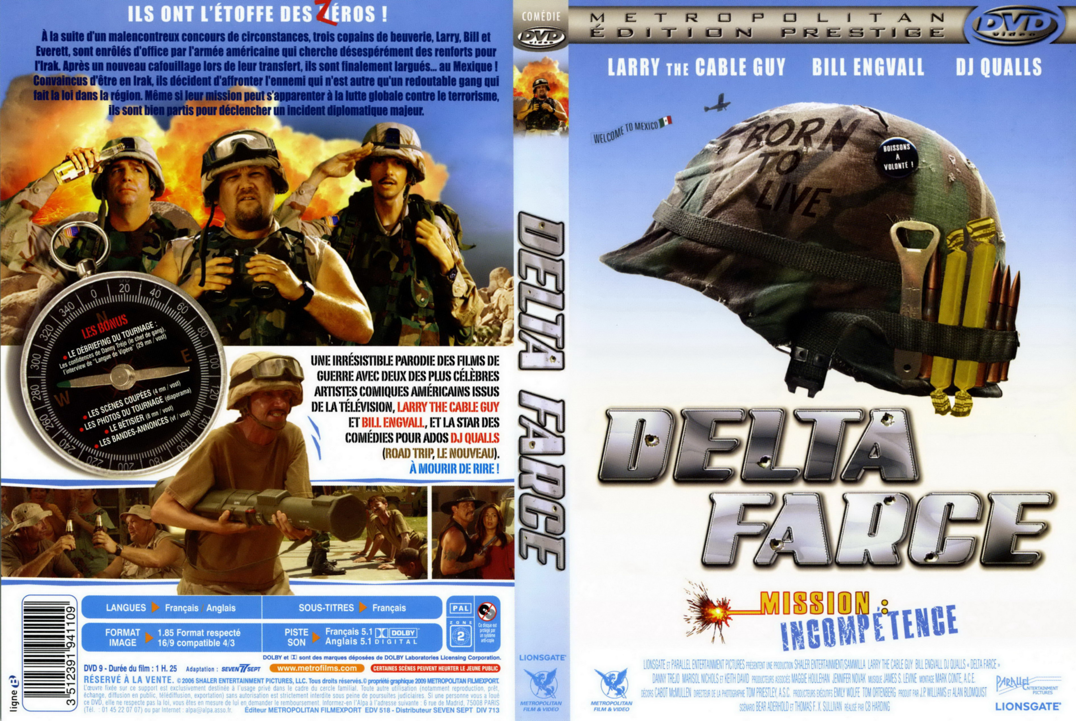 Jaquette DVD Delta farce