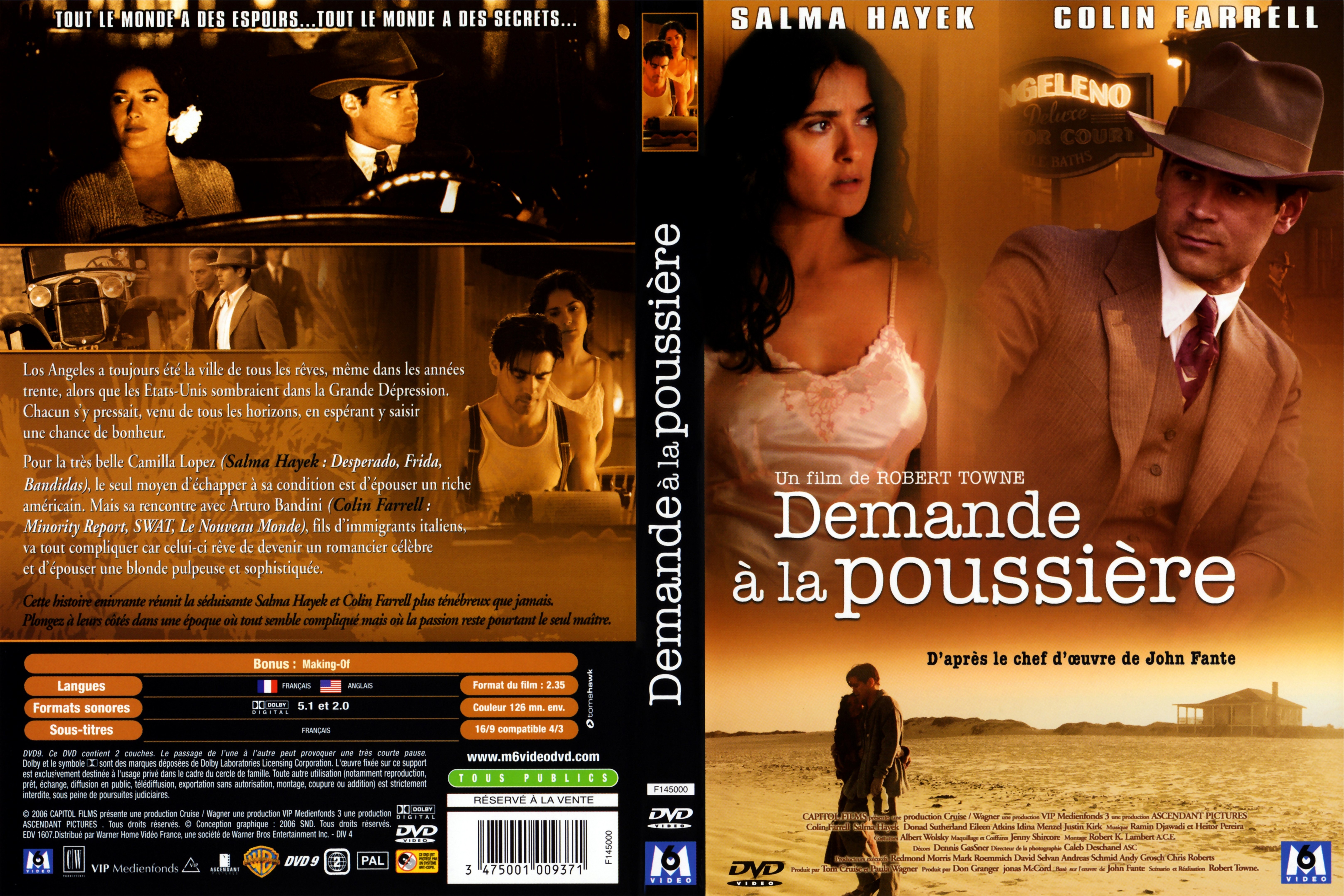 Jaquette DVD Demande  la poussire