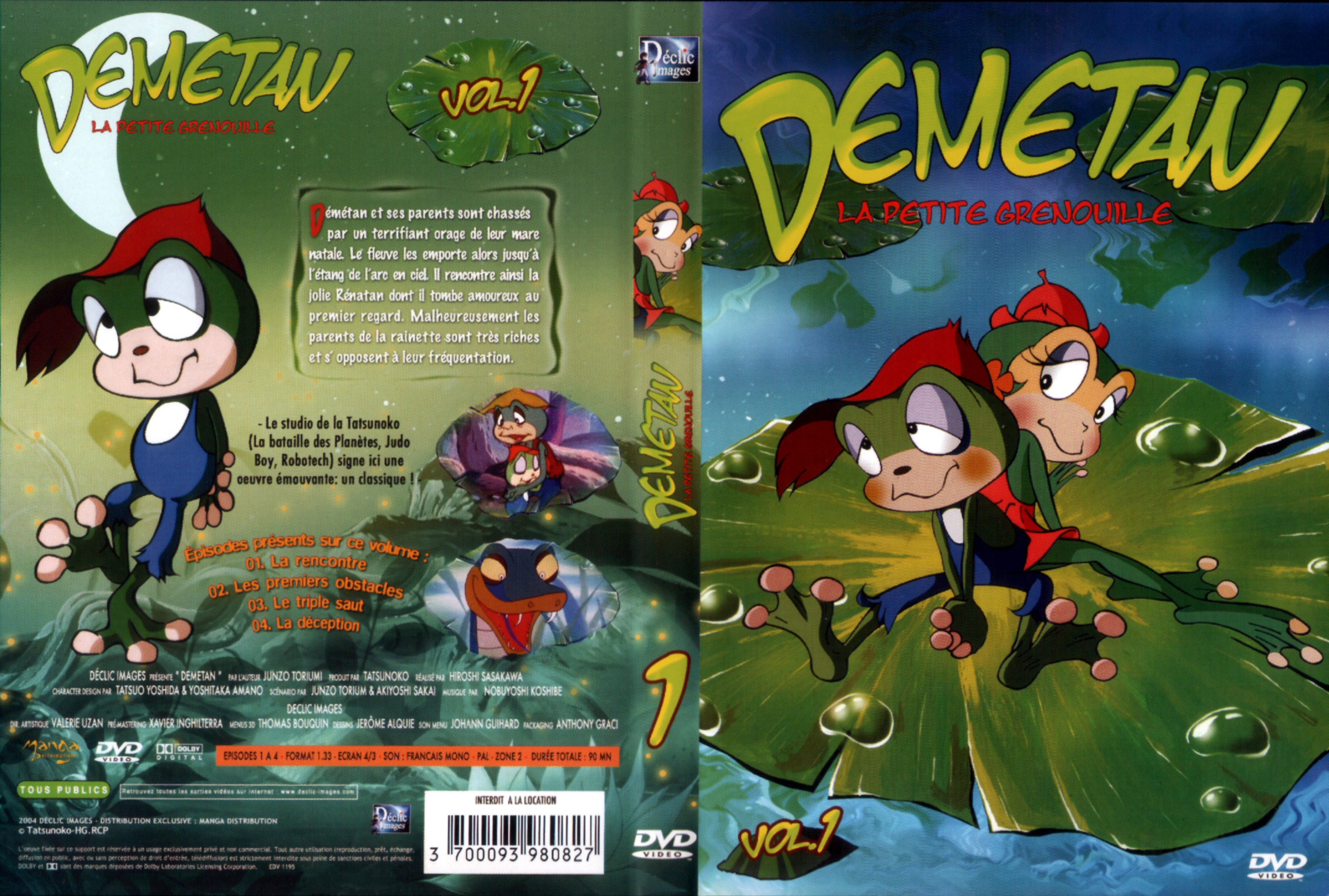 Jaquette DVD Demetan DVD 01