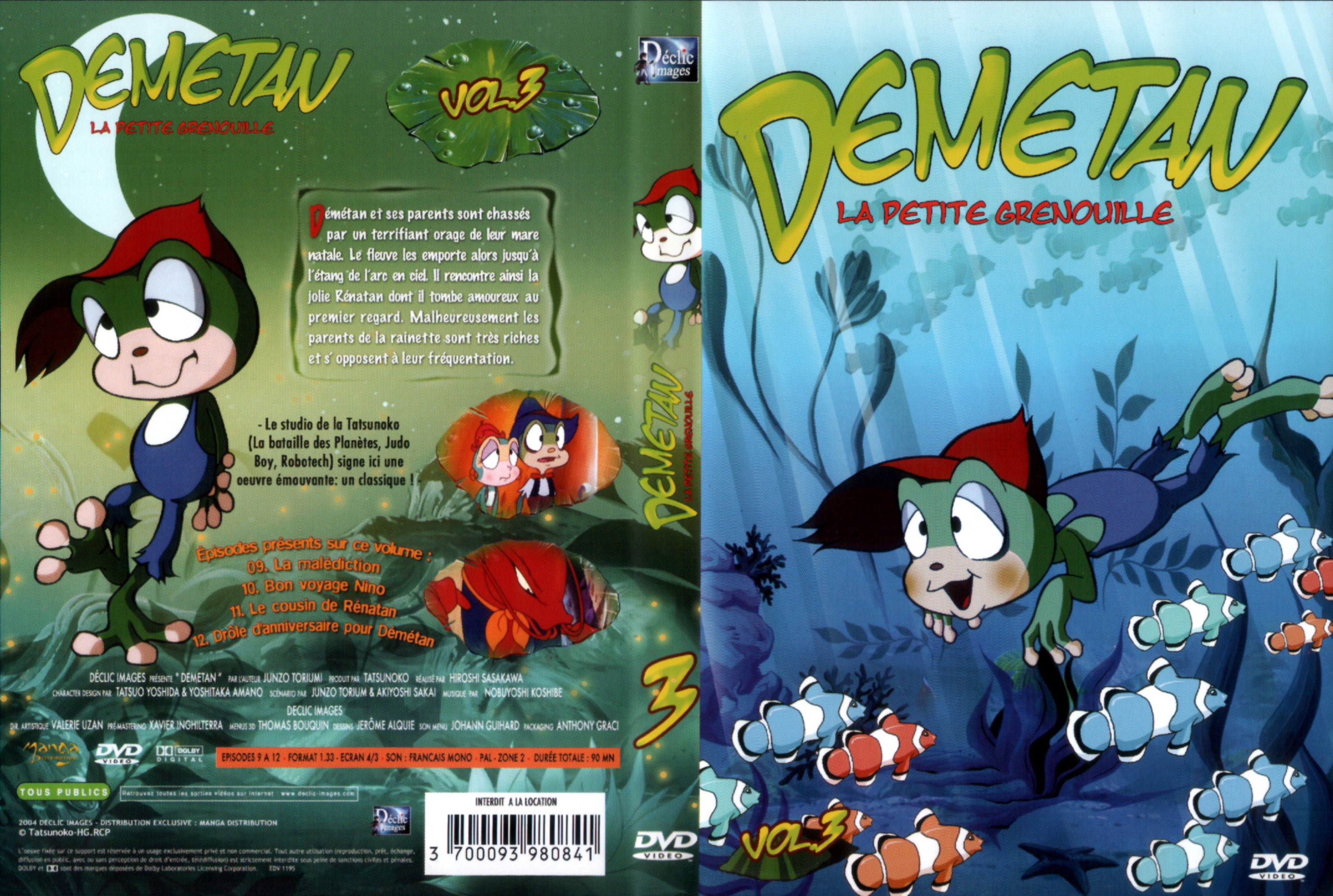 Jaquette DVD Demetan DVD 03