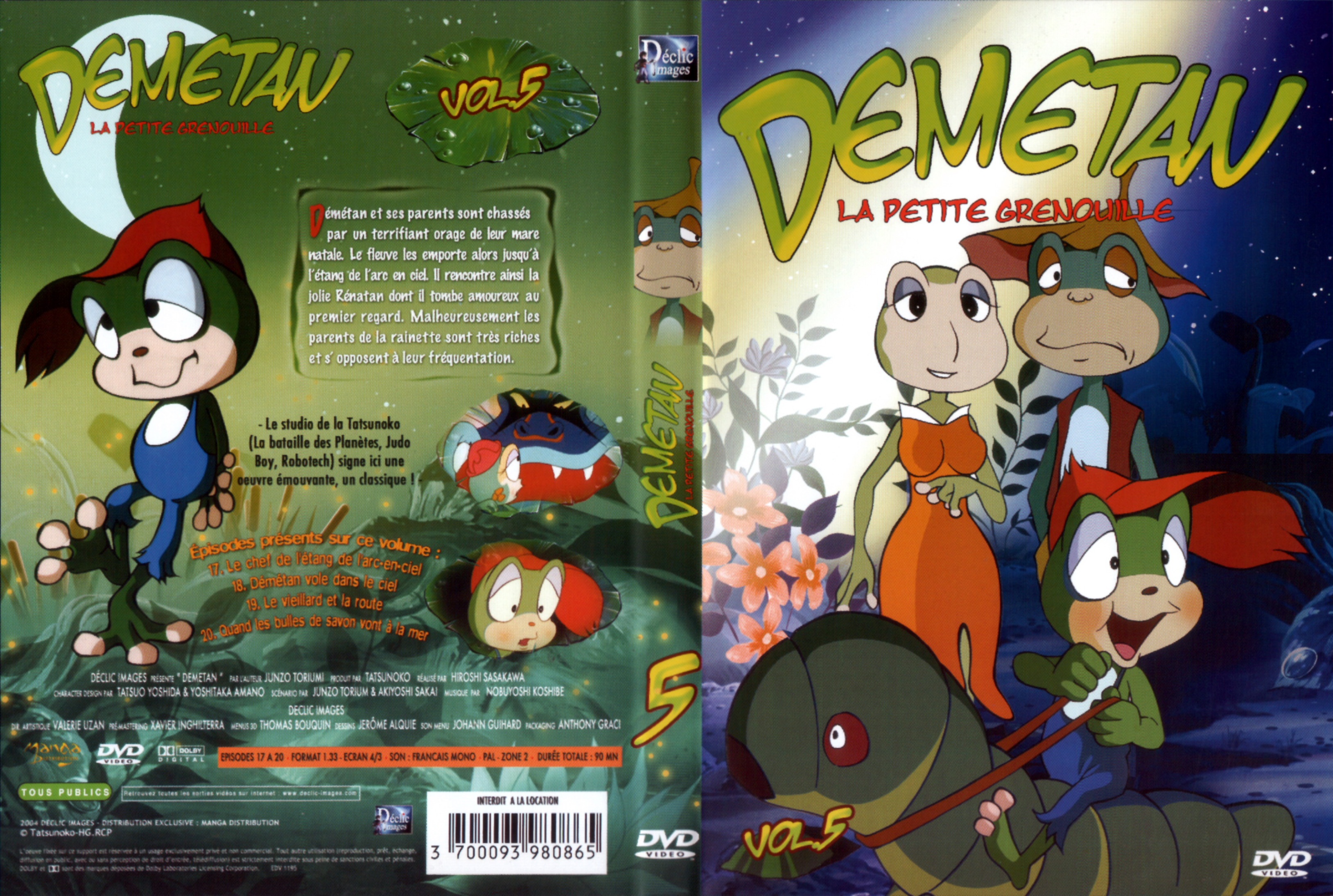 Jaquette DVD Demetan DVD 05