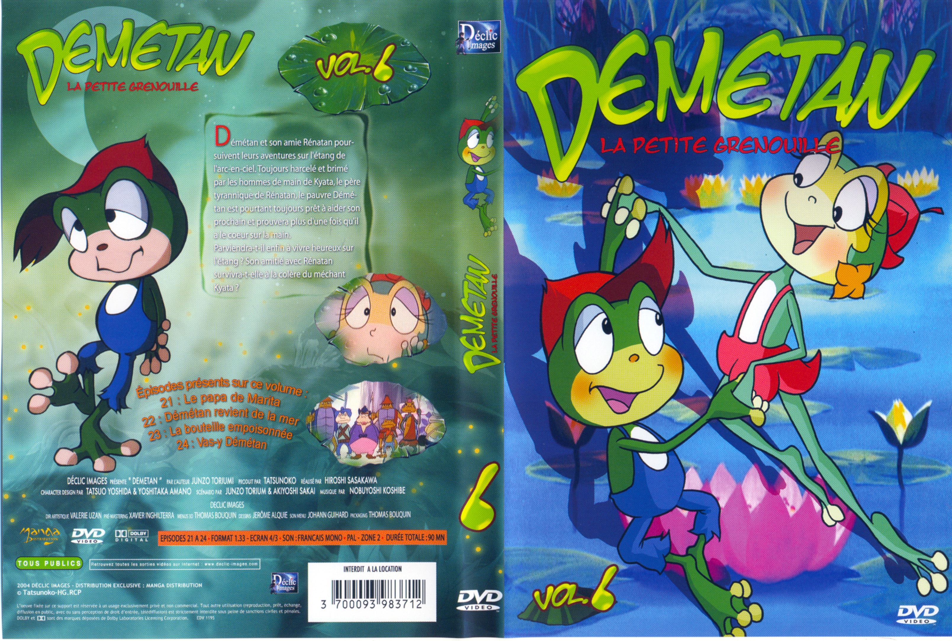 Jaquette DVD Demetan DVD 06