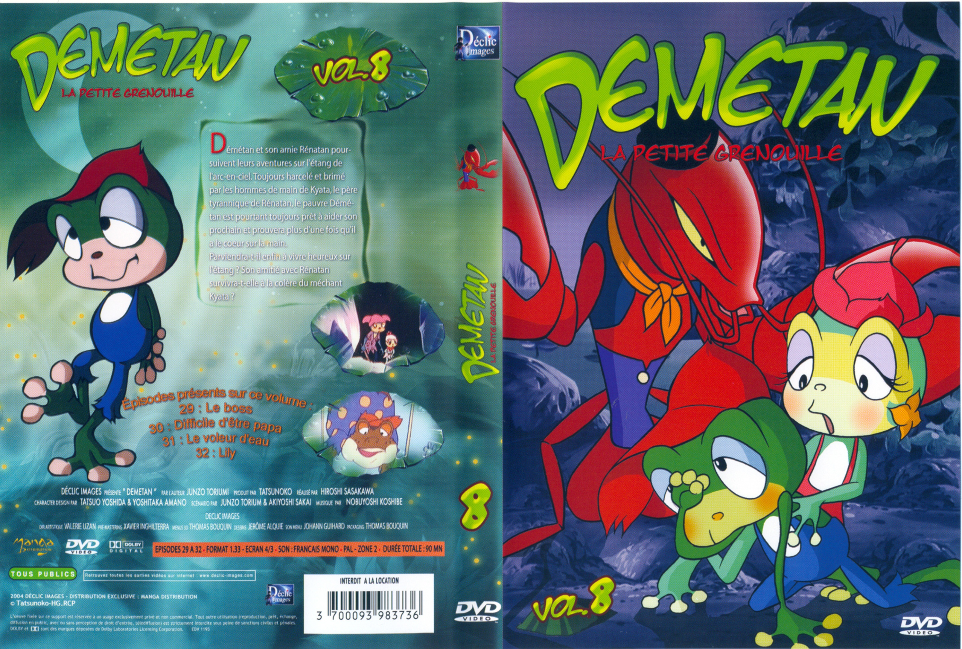 Jaquette DVD Demetan DVD 08