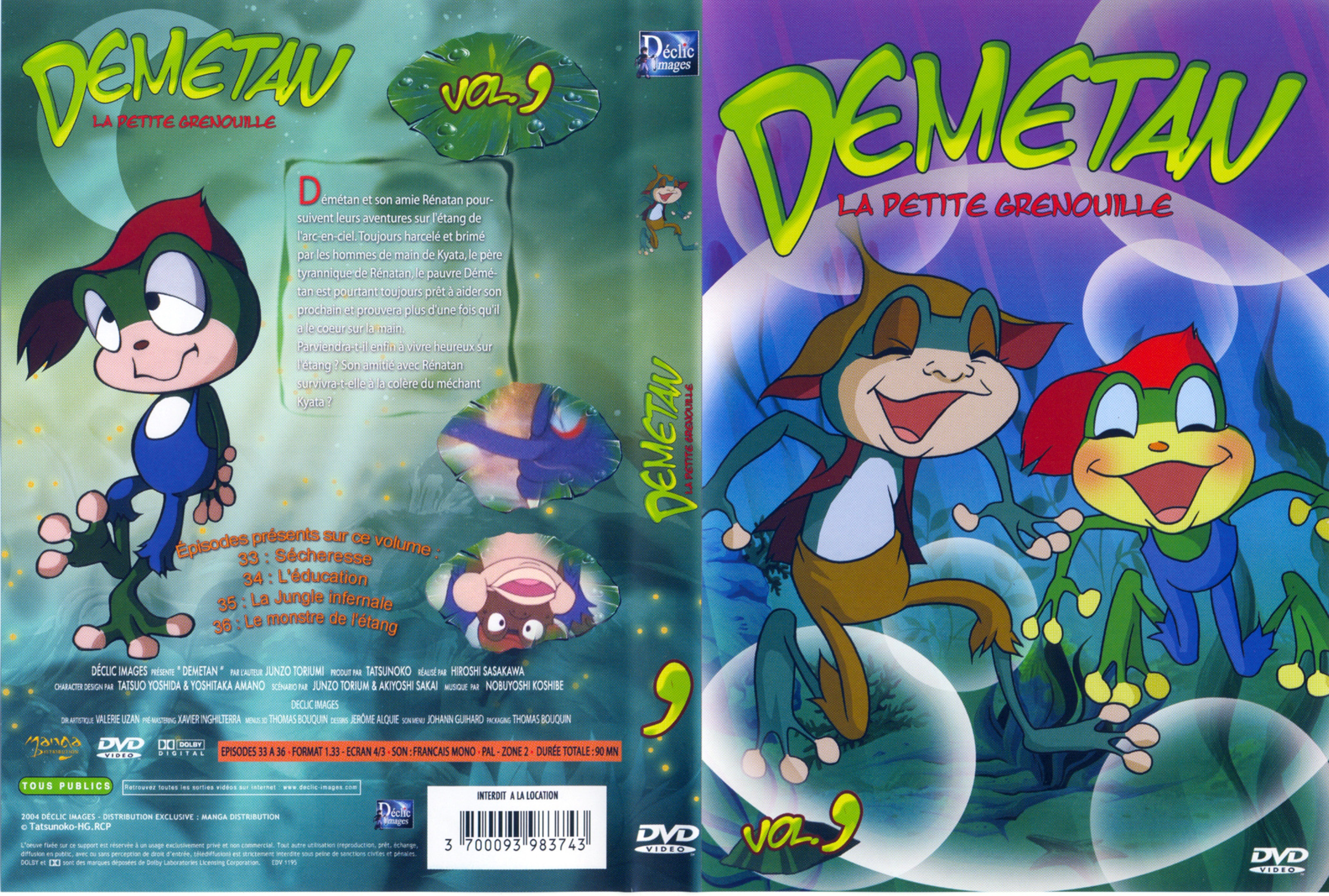 Jaquette DVD Demetan DVD 09