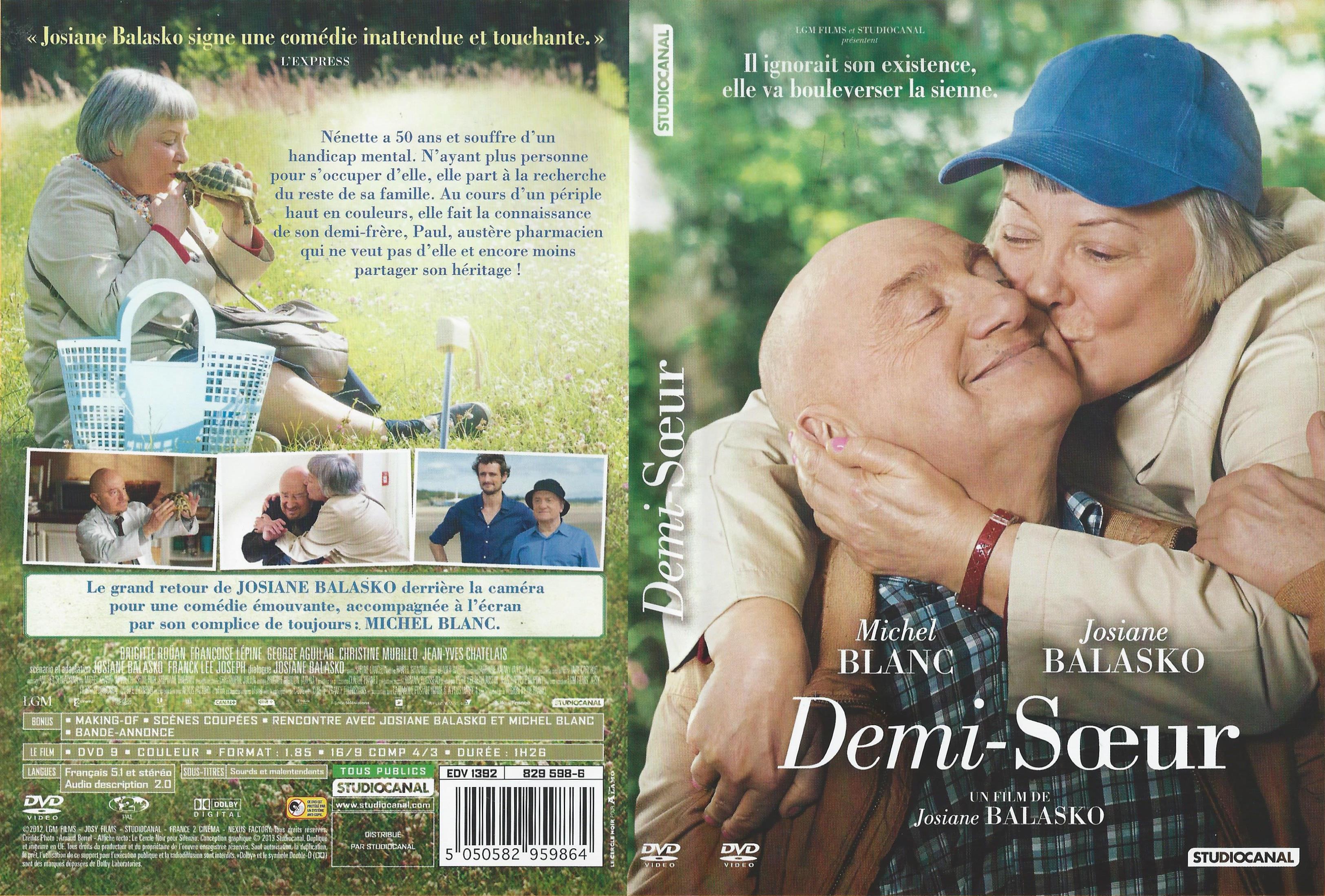 Jaquette DVD Demi-soeur