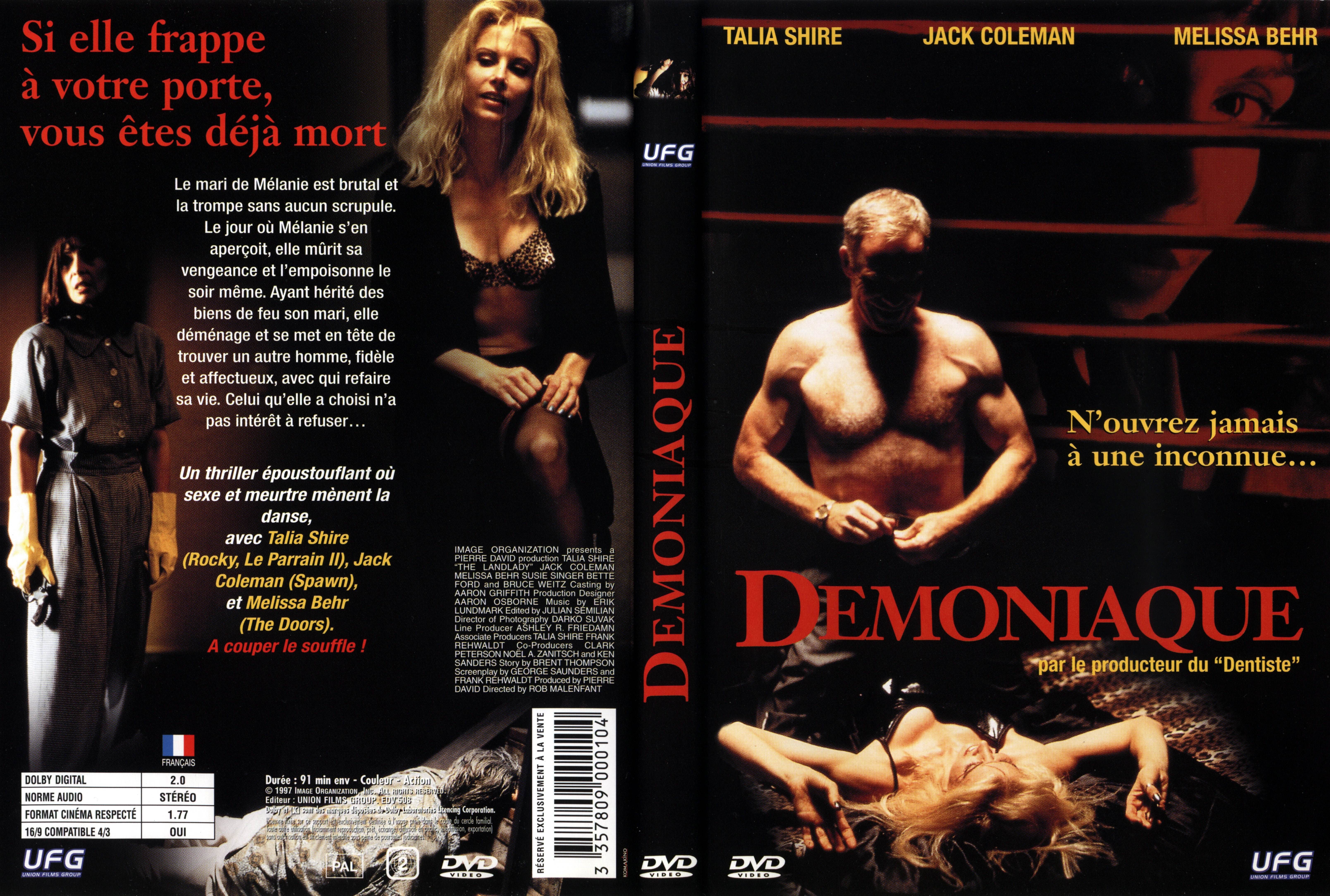 Jaquette DVD Demoniaque