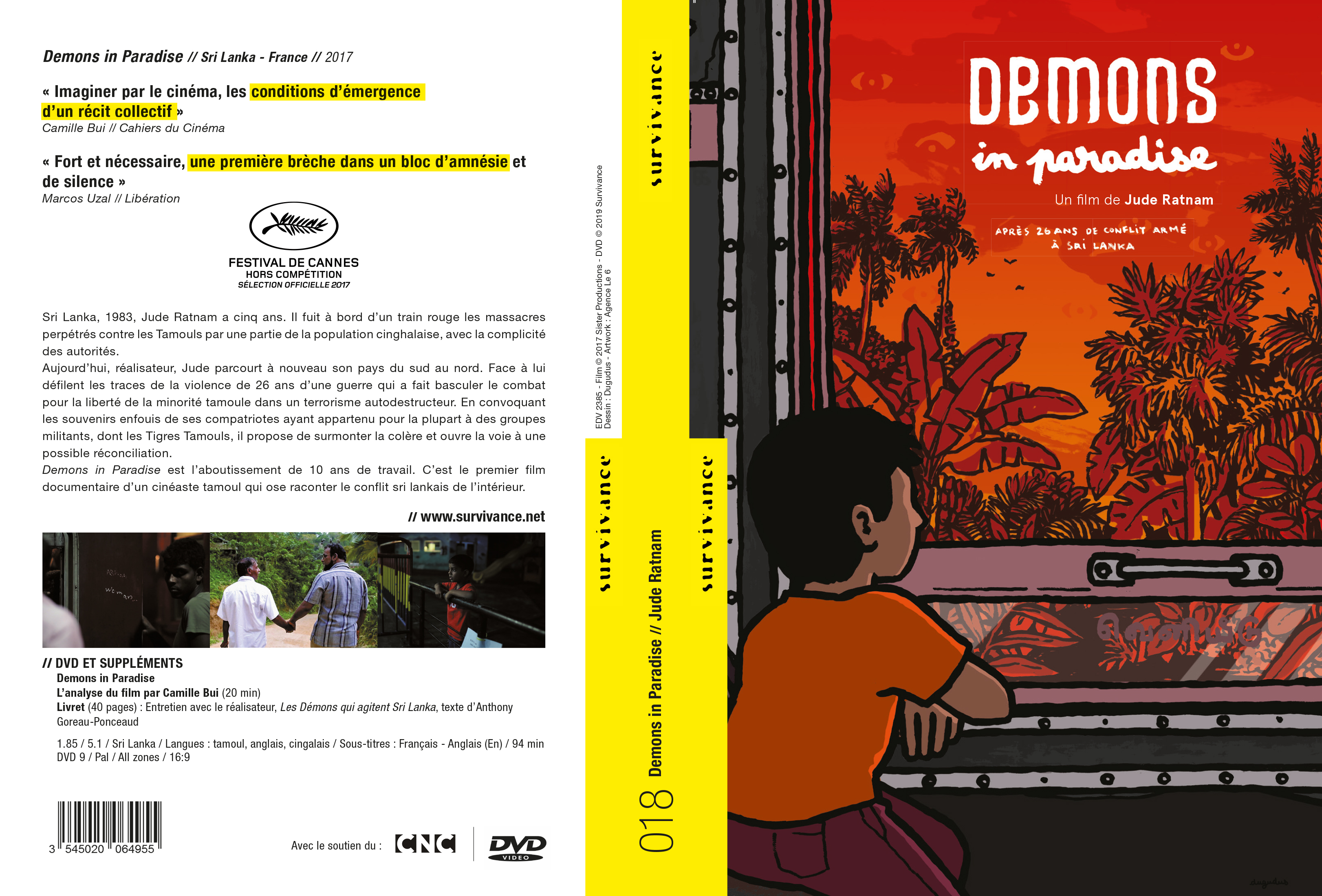 Jaquette DVD Demons in paradise