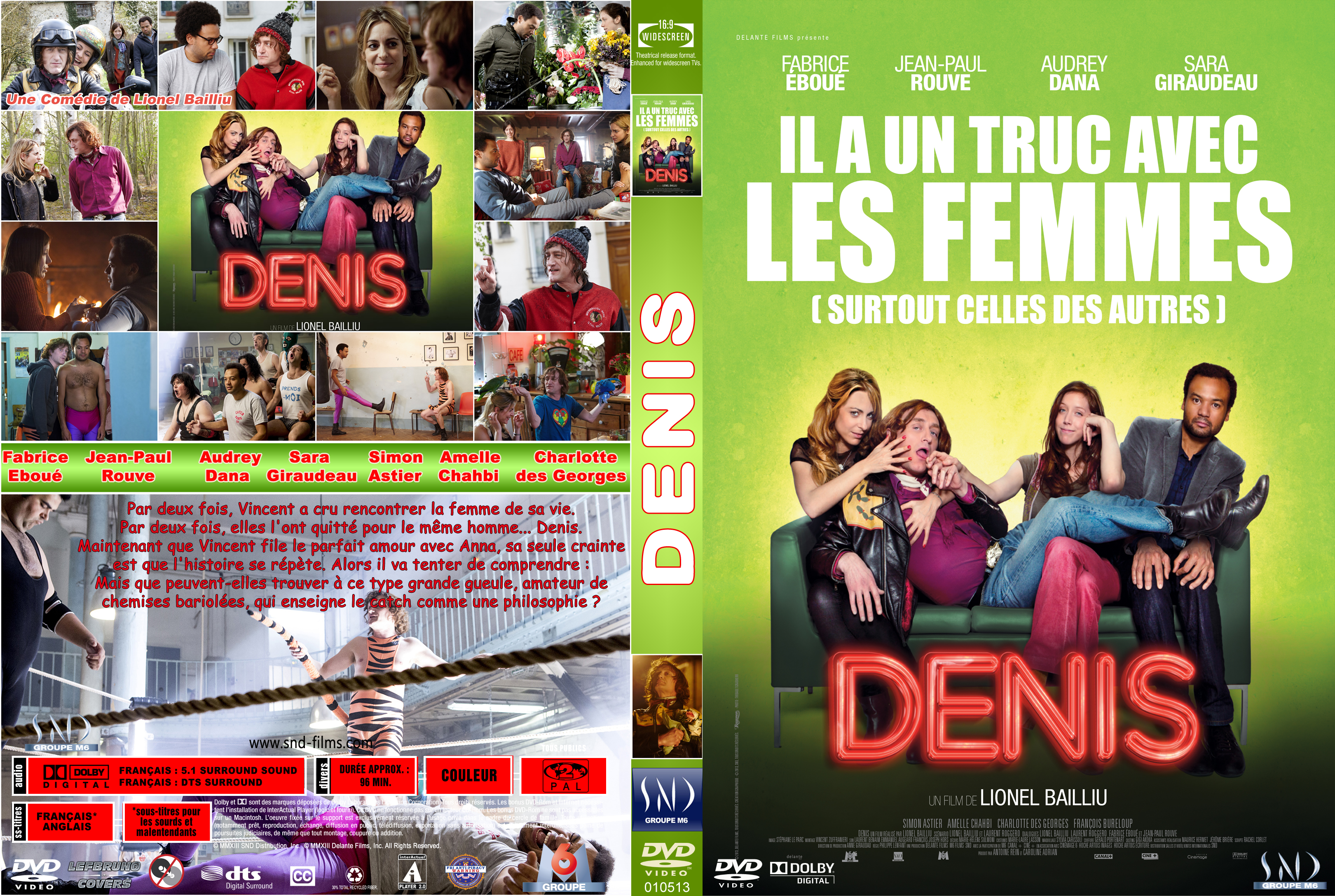 Jaquette DVD Denis custom