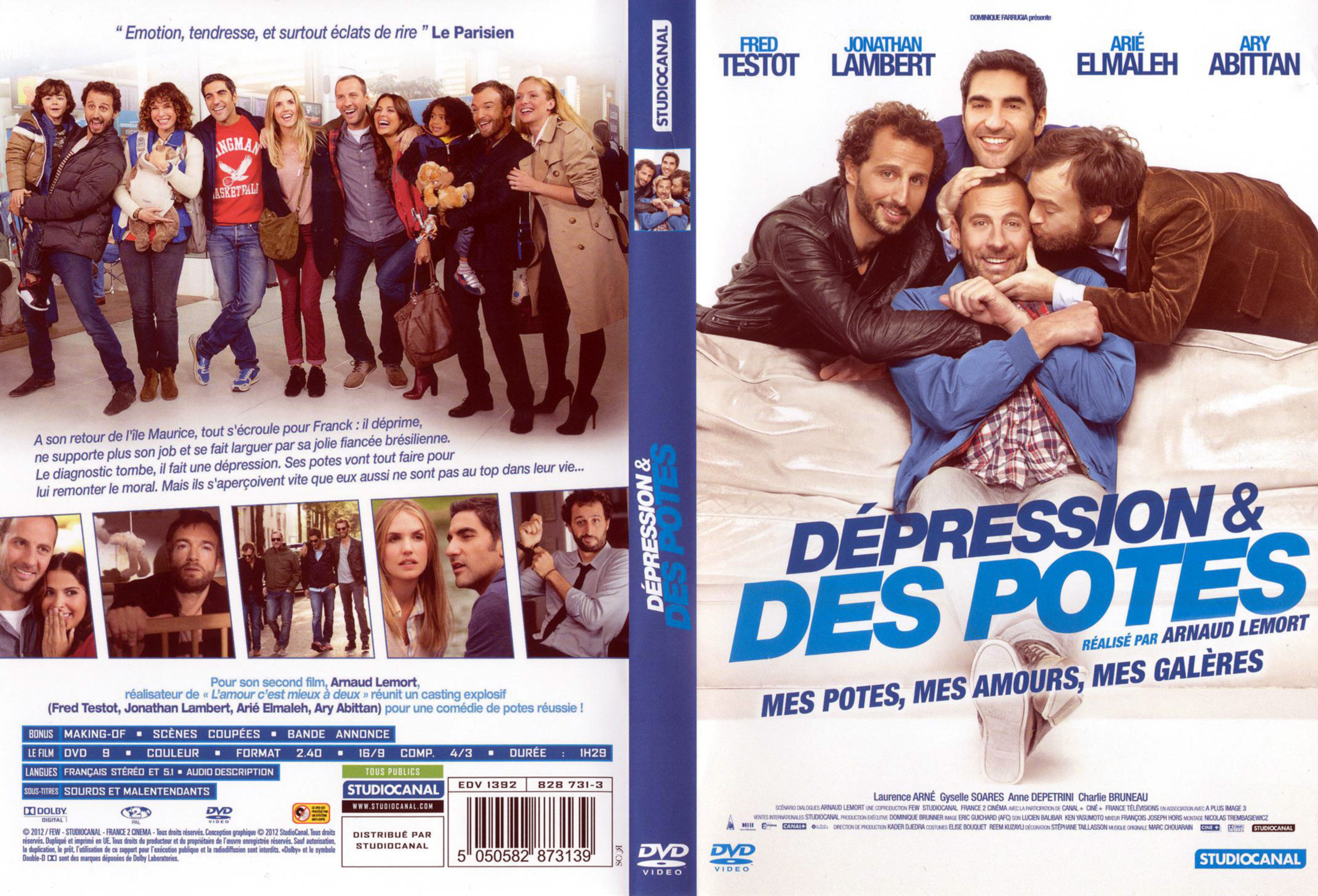 Jaquette DVD Dpression et des Potes