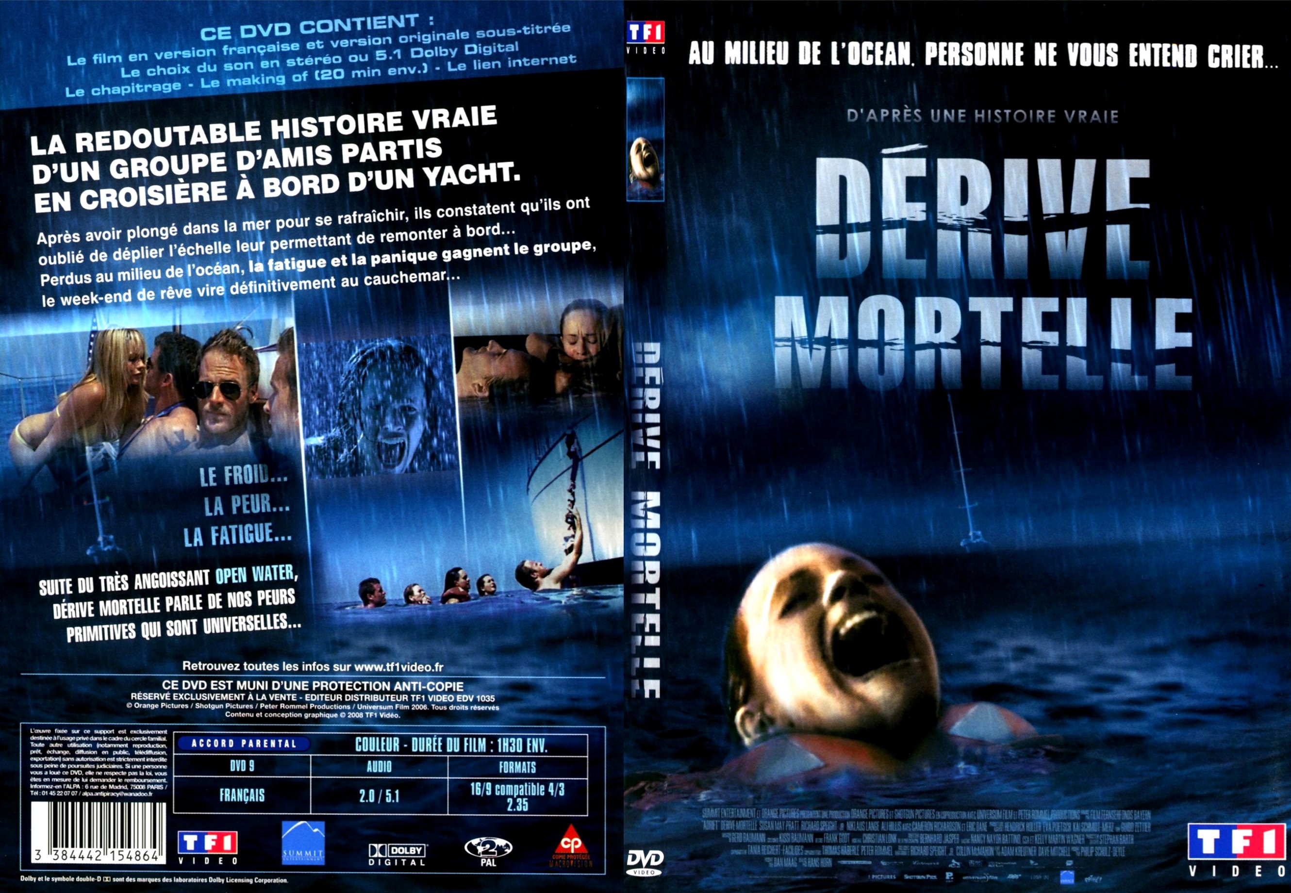 Jaquette DVD Derive mortelle - SLIM