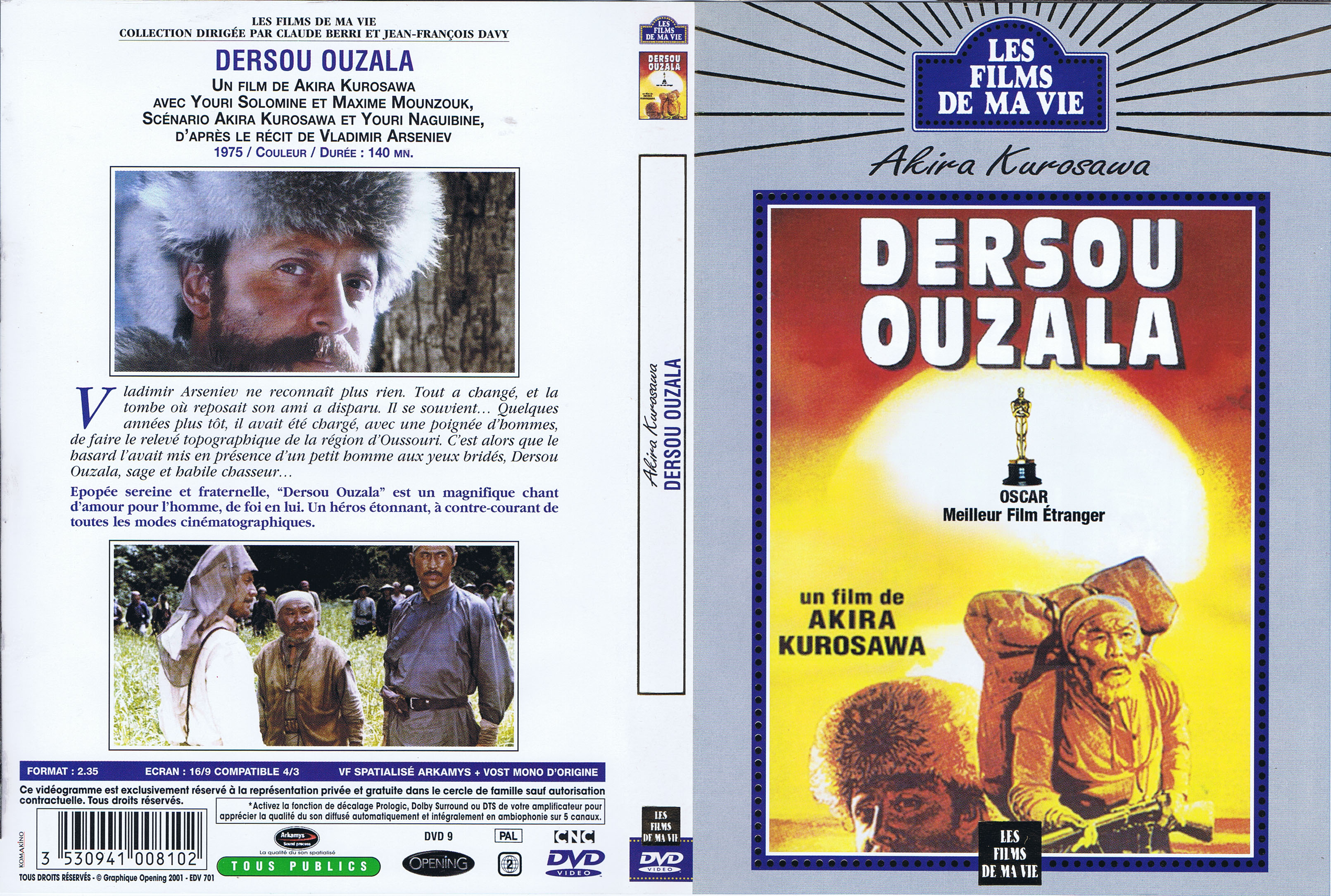 Jaquette DVD Dersou ouzala v2