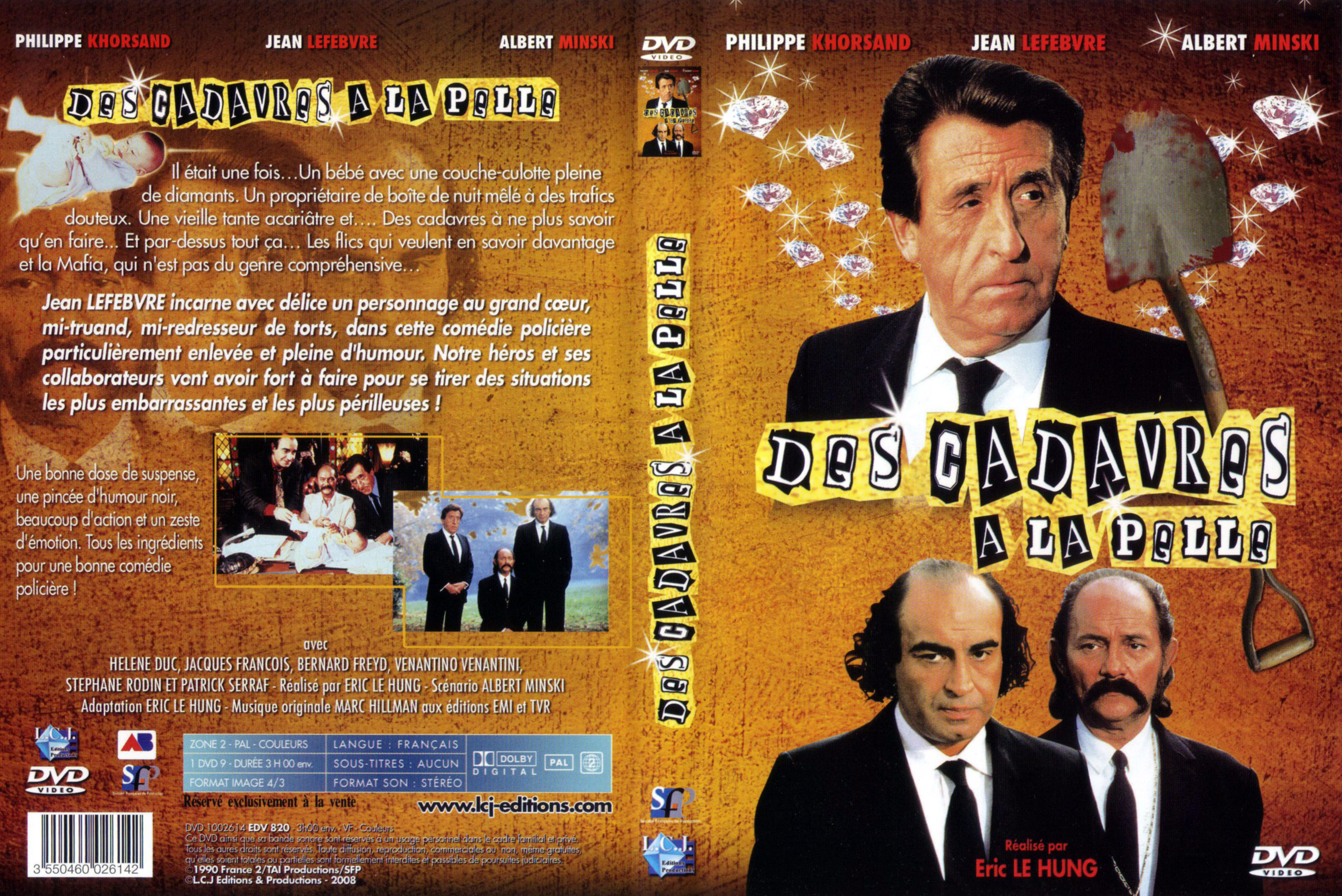 Jaquette DVD Des cadavres  la pelle