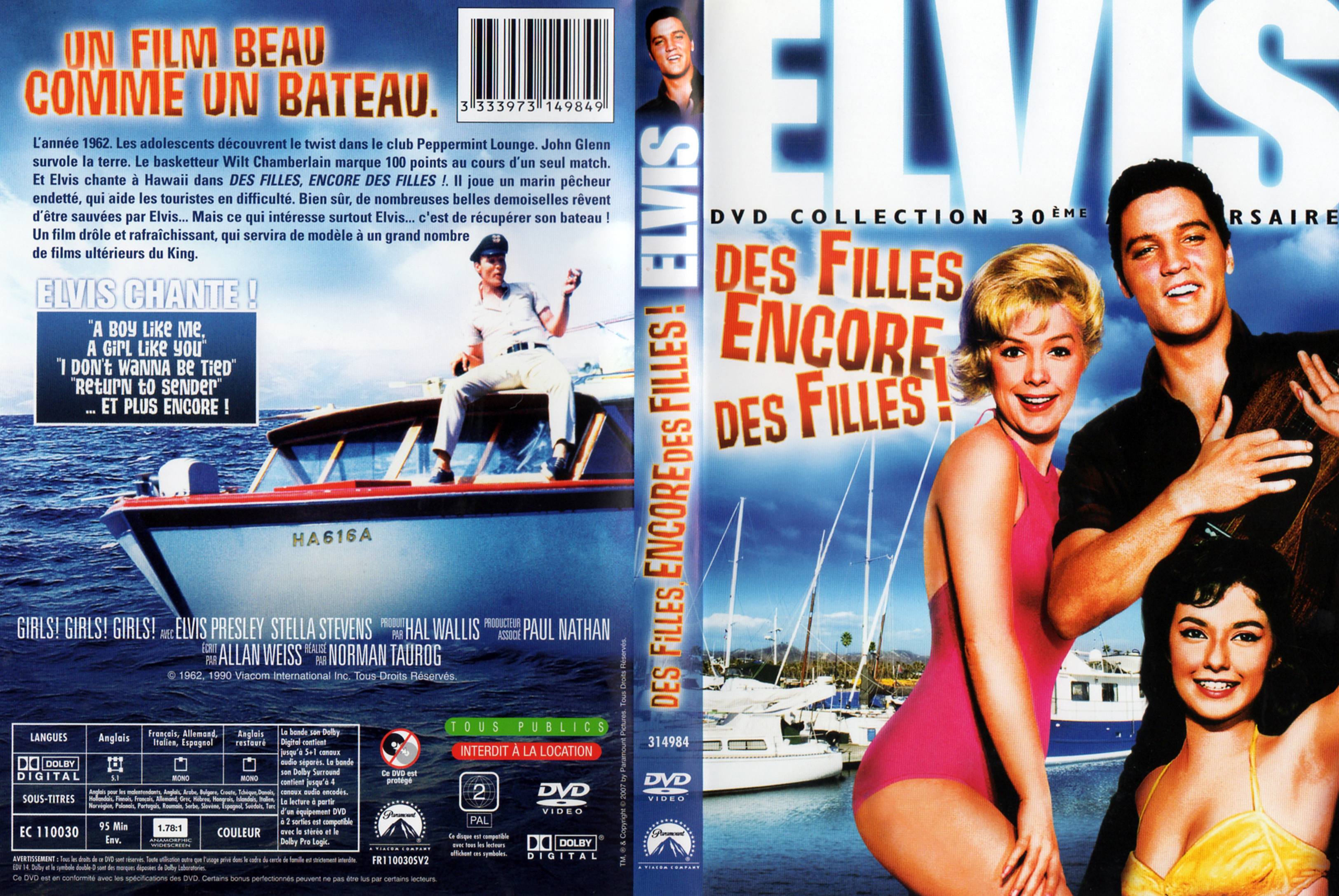 Jaquette DVD Des filles encore des filles v2